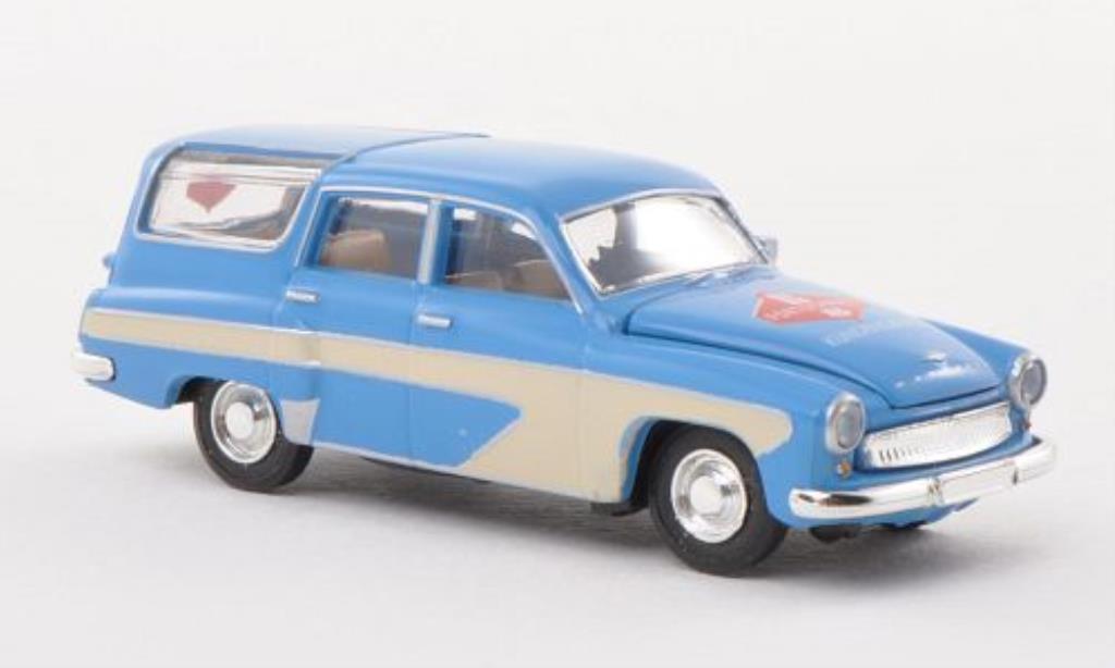 Wartburg 311 1/87 Brekina Camping Fortschritt Kundendienst modelauto