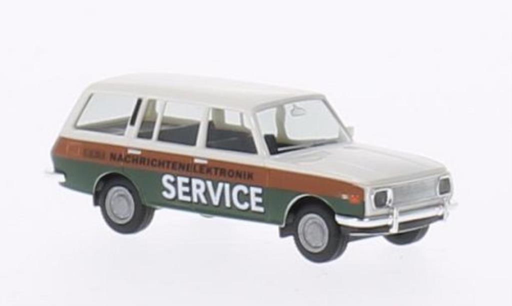 Wartburg 353 1/87 Herpa Tourist VEB Funkwerk Kopenick 1966 modelauto