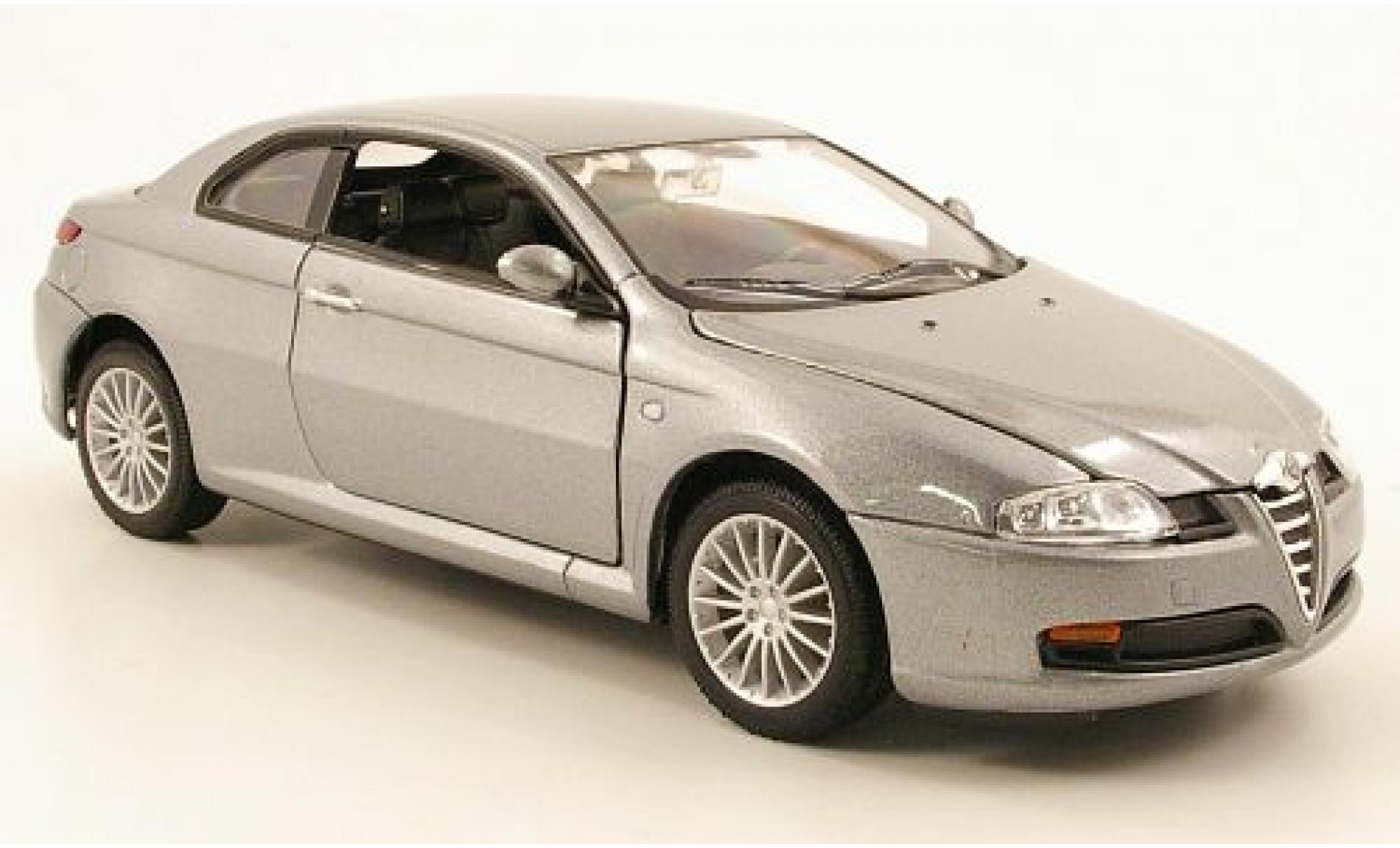 Alfa Romeo GT 1/24 Welly met.-grijs 2003 1:24 modelauto