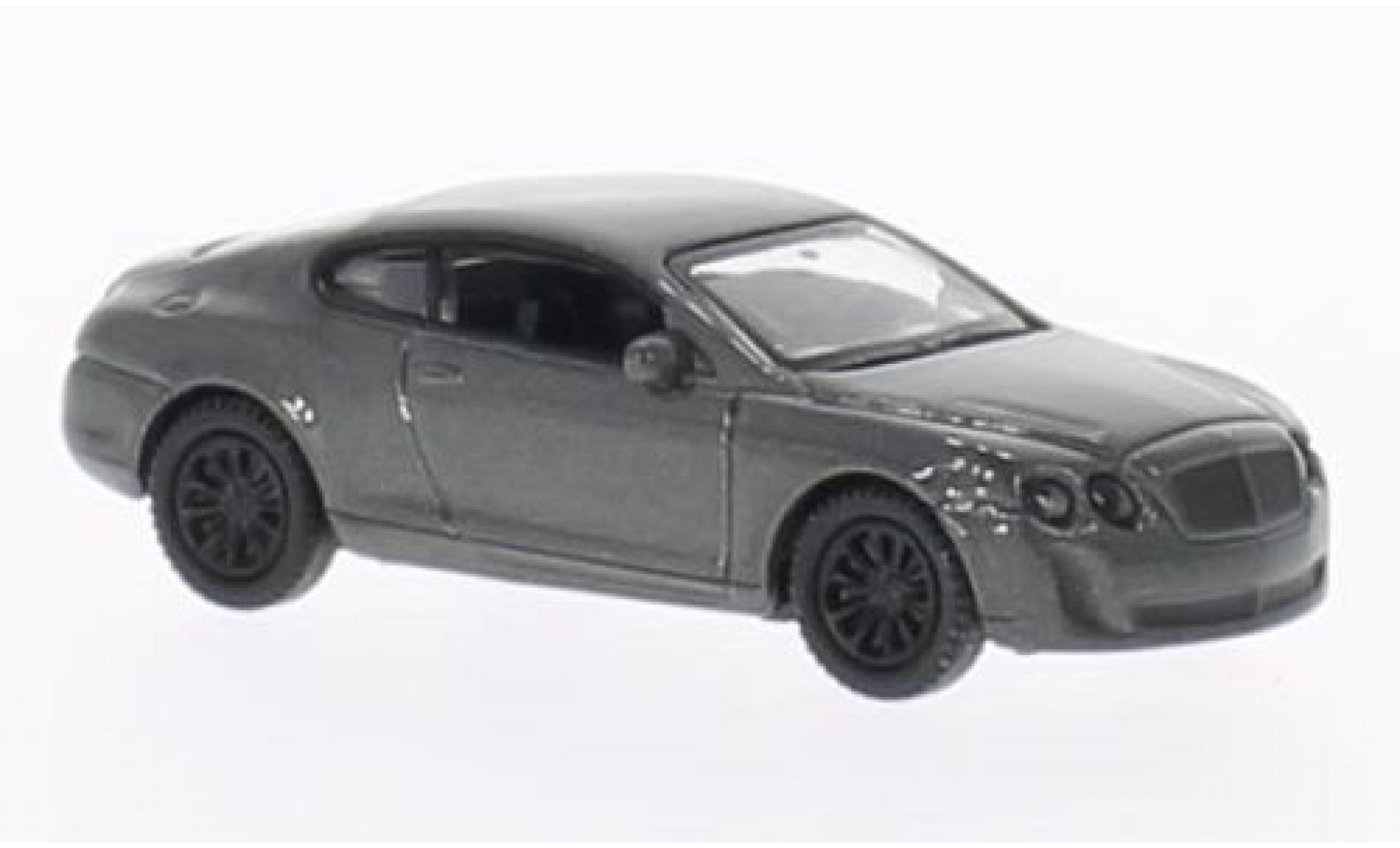 Bentley Continental 1/87 Welly Supersports grijs modelauto