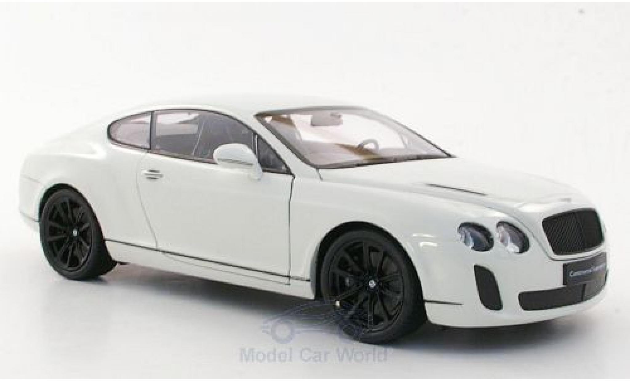 Bentley Continental 1/18 Welly Supersports wit modelauto