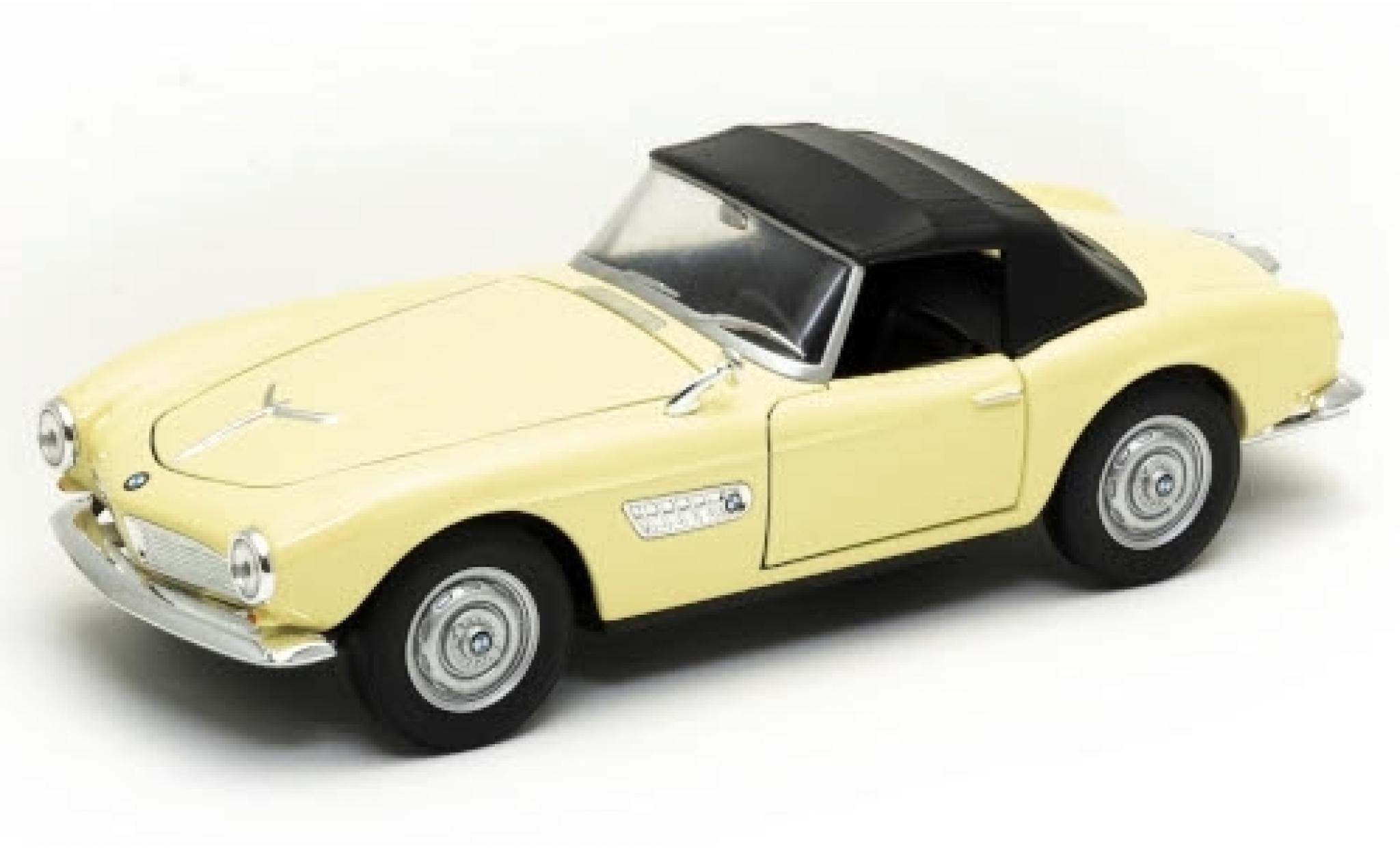 Bmw 507 1/24 Welly beige Verdeck ferm&eacute; modelauto