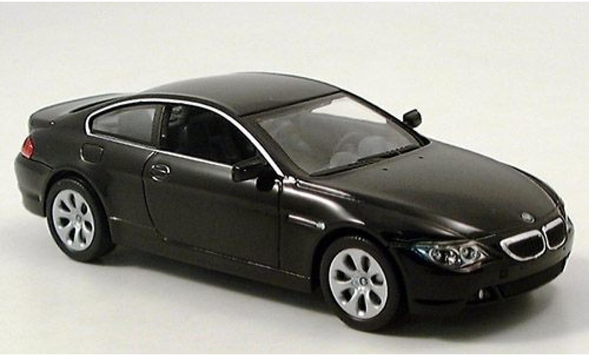 Bmw 645 1/43 Welly ci zwart 1:43 modelauto