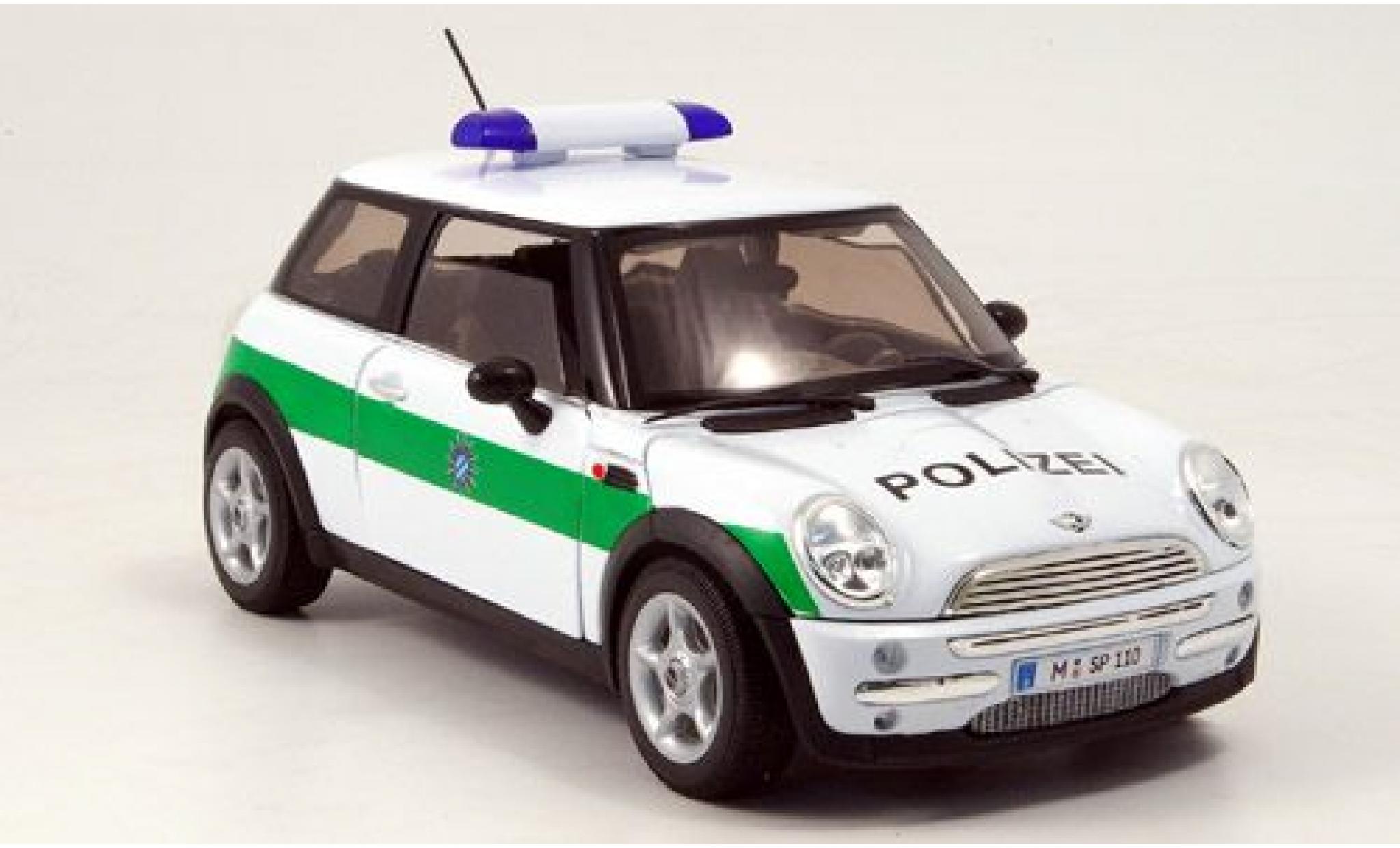 Mini Cooper 1/18 Welly Bmw Politie Deutschland 1:18 modelauto