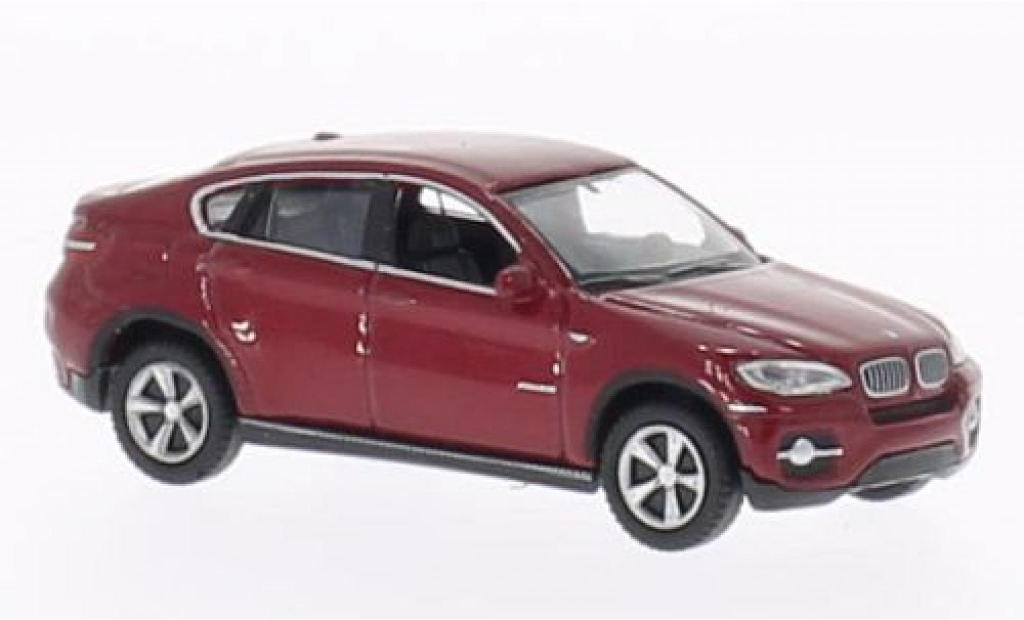 Bmw X6 1/87 Welly rood 1:87 modelauto