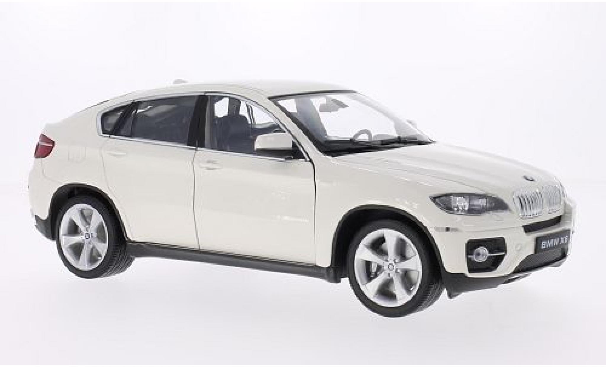 Bmw X6 1/18 Welly wit 1:18 modelauto