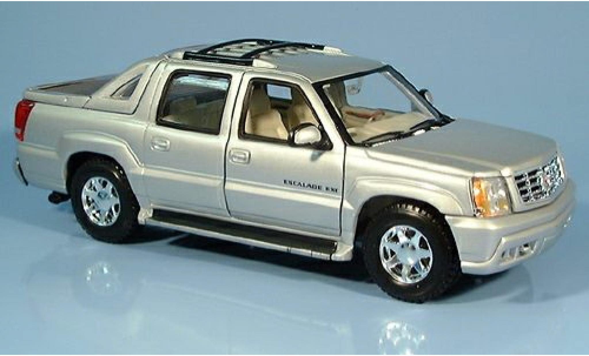 Cadillac Escalade 1/24 Welly EXT grijs 2002 1:24 modelauto