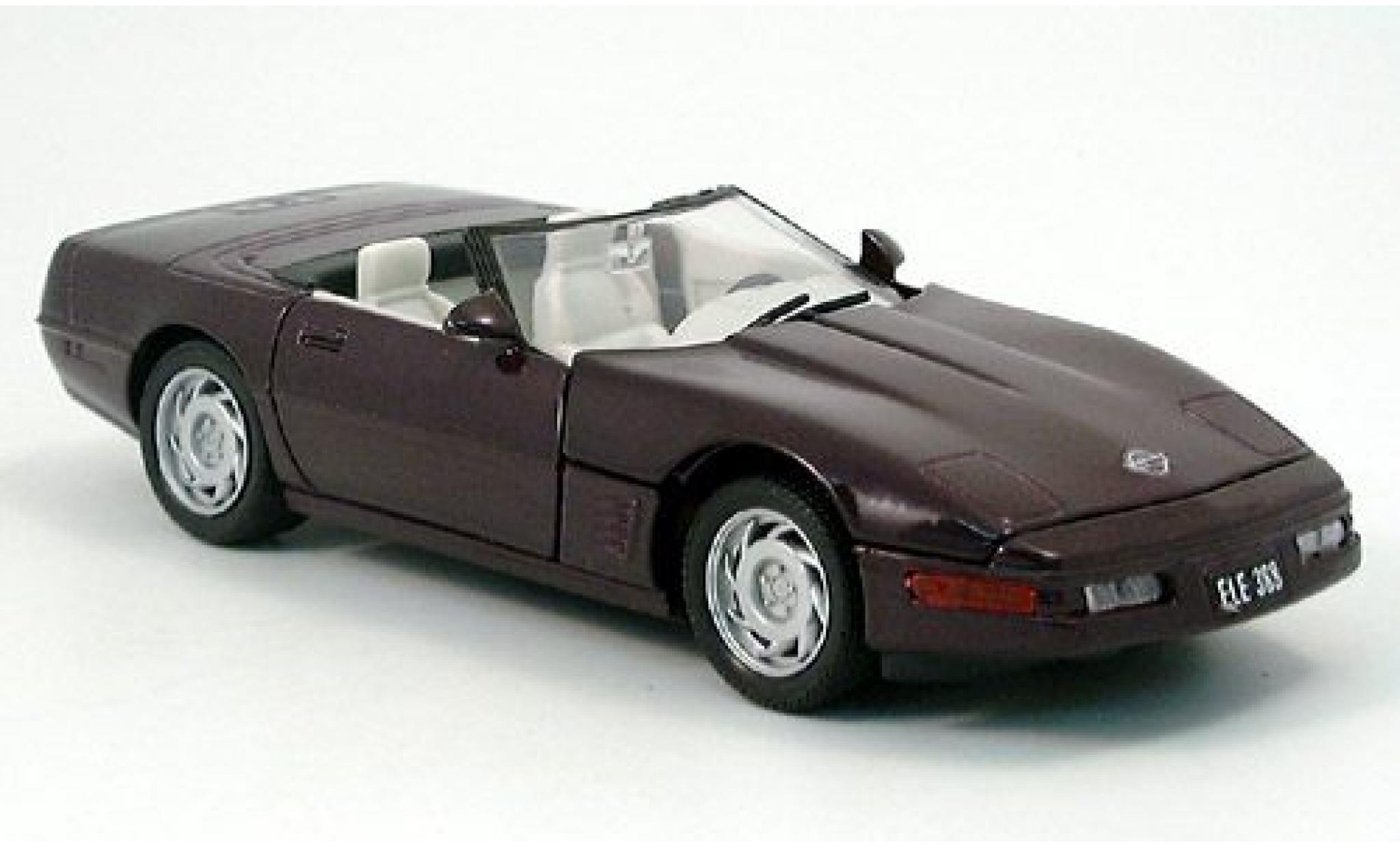Chevrolet Corvette 1/24 Welly dk. lila 1995 1:24 modelauto