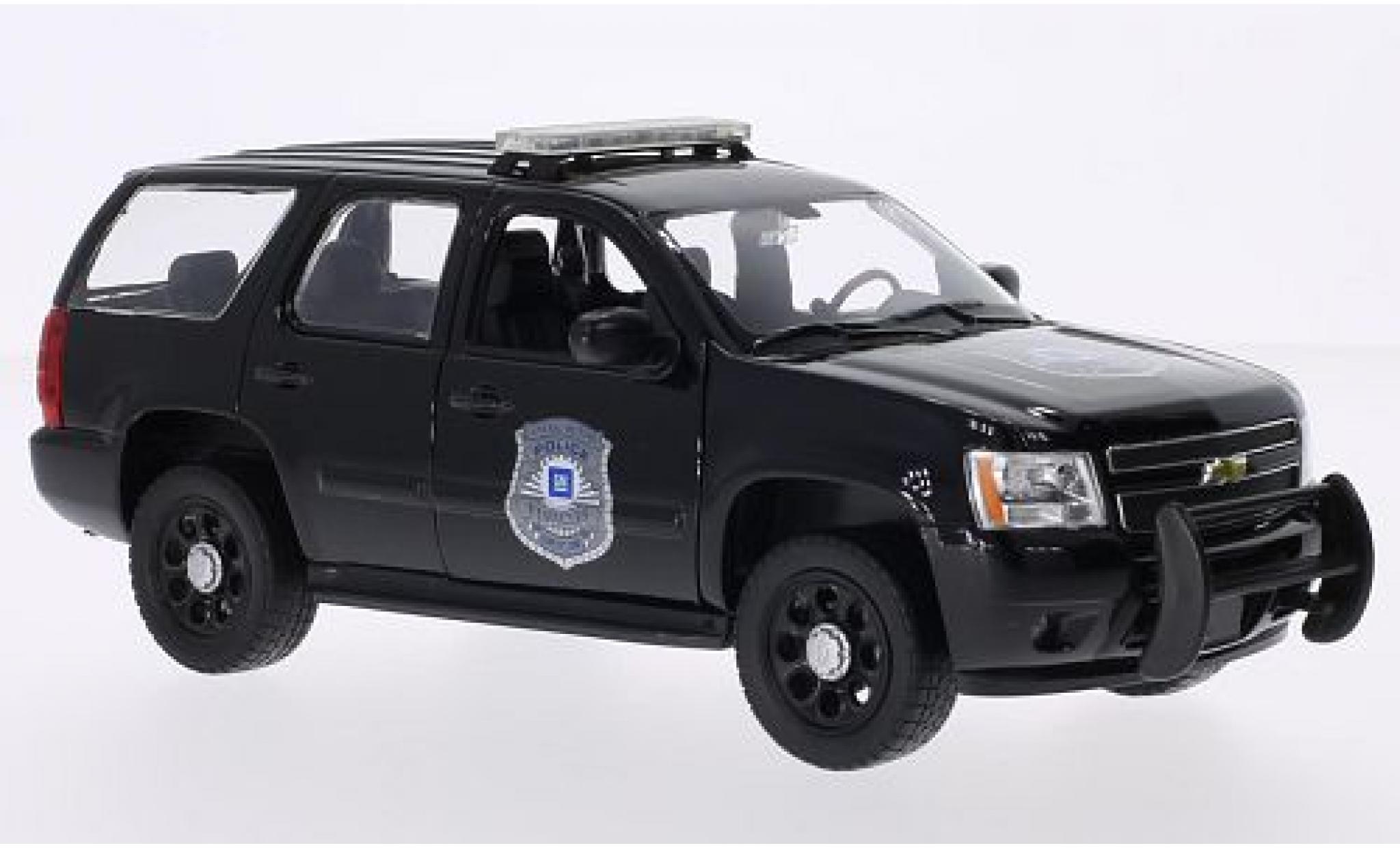 Chevrolet Tahoe 1/24 Welly General Motors Politie Vehicles 2008 modelauto