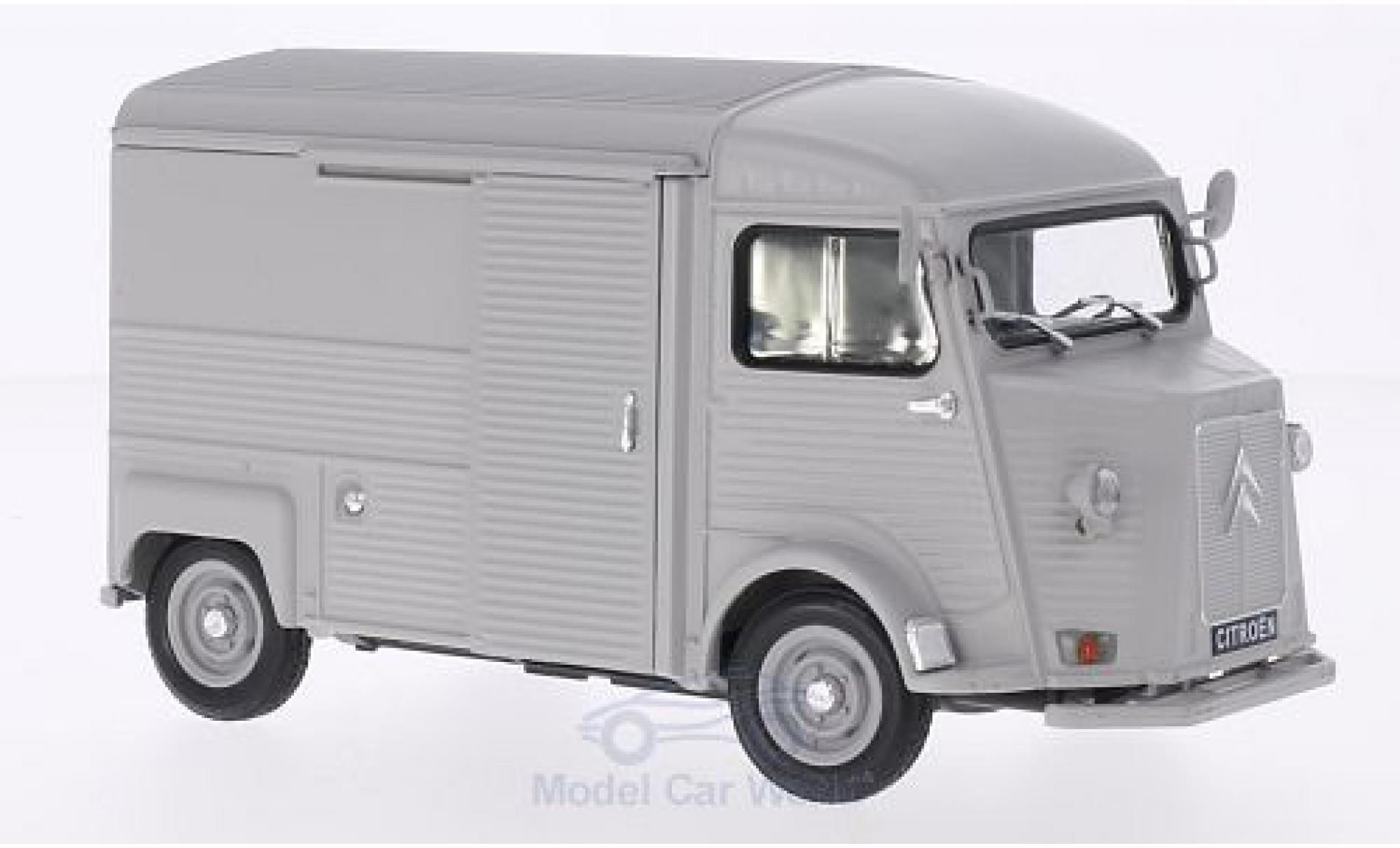 Citroen Type H 1/24 Welly matt-grijs modelauto