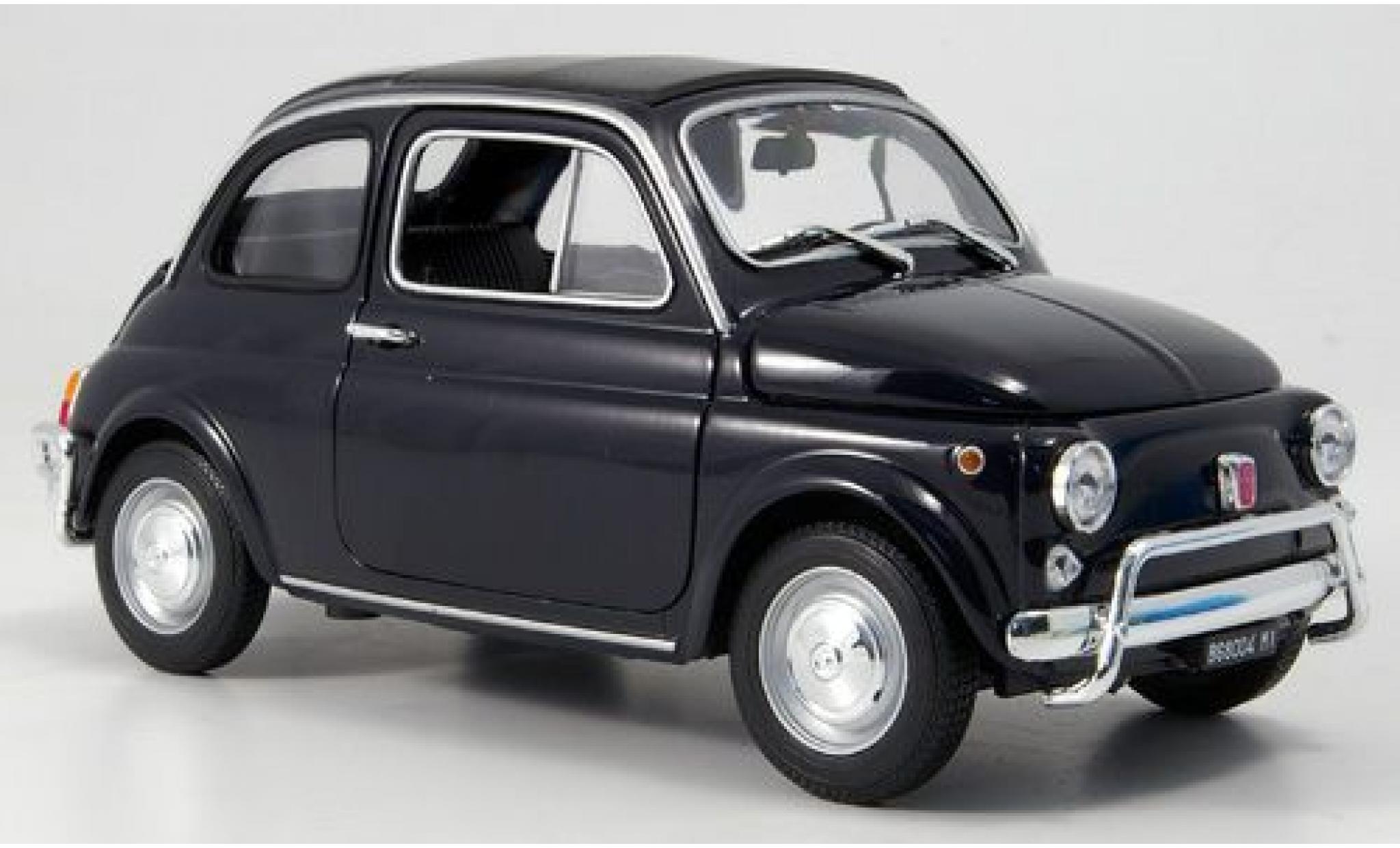 Fiat 500 1/18 Welly blauw 1957 1:18 modelauto