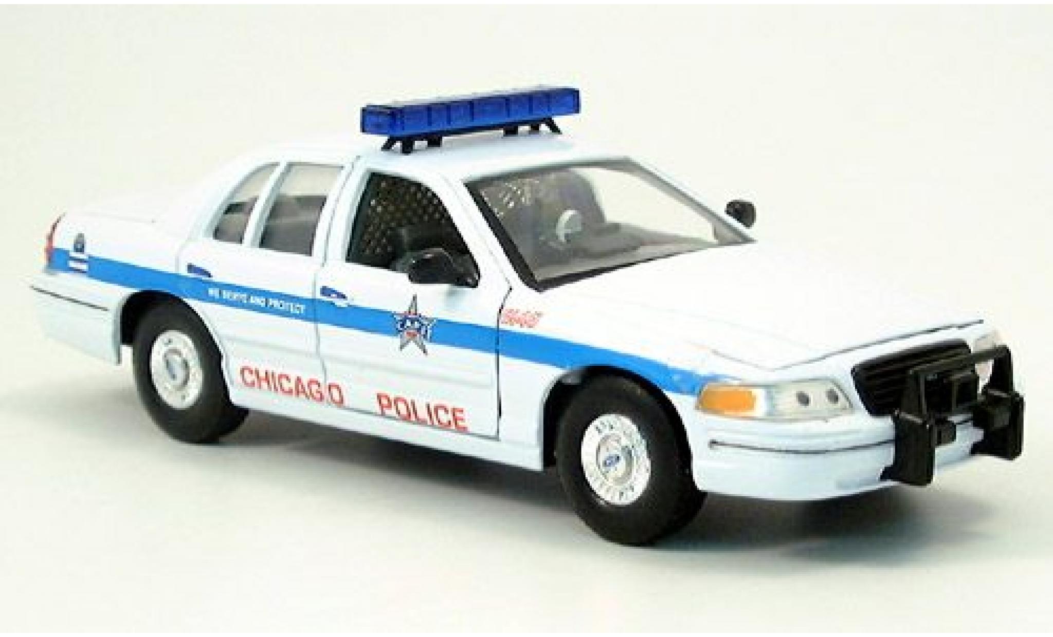Ford Crown 1/24 Welly Victoria Politie Chicago 1:24 modelauto