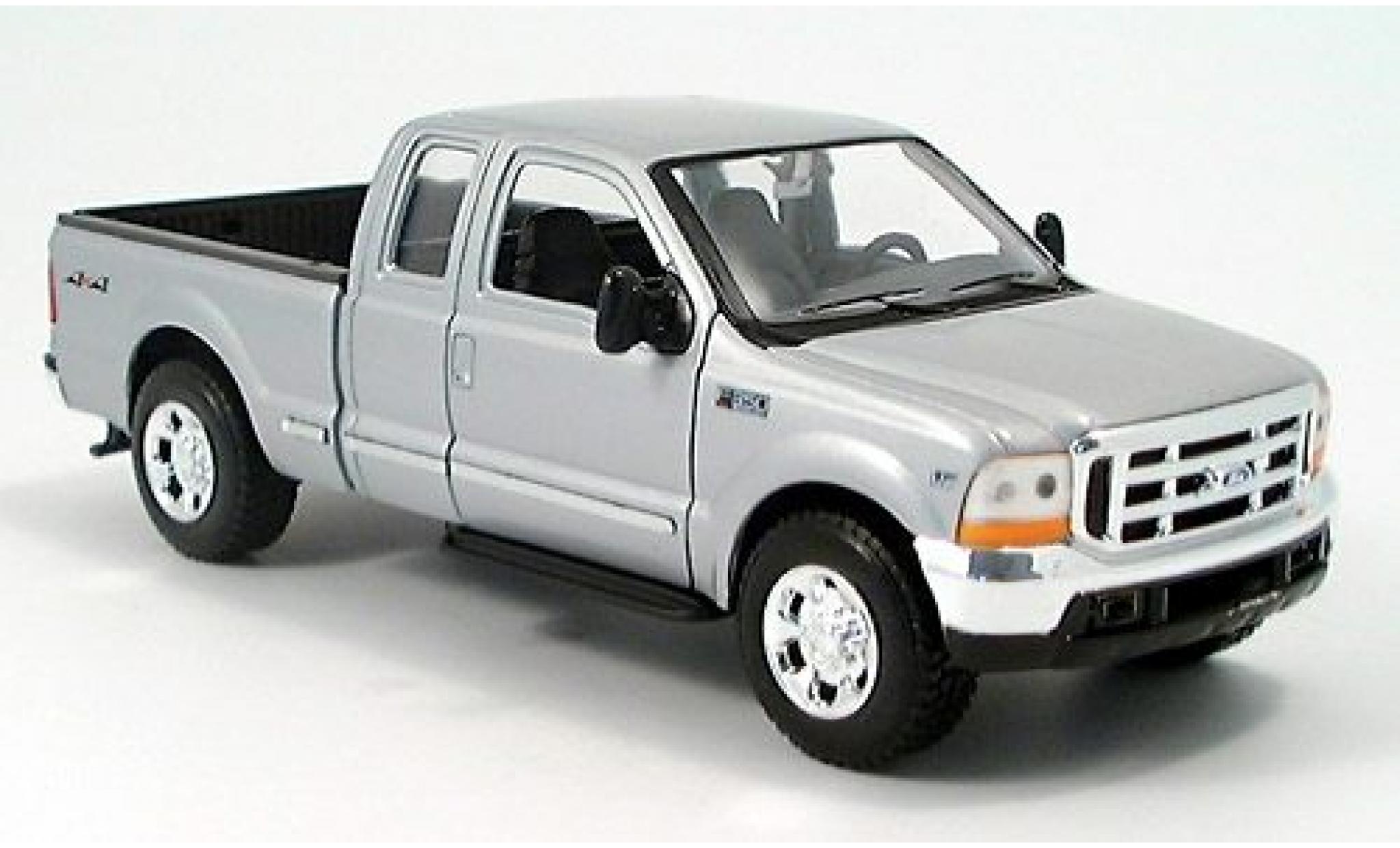 Ford F-350 1/24 Welly F350 grijs 1:24 modelauto