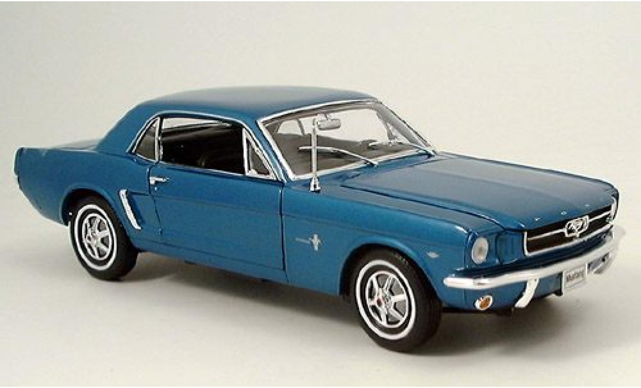 Ford Mustang 1/18 Welly Coupe groen 1964 1:18 modelauto