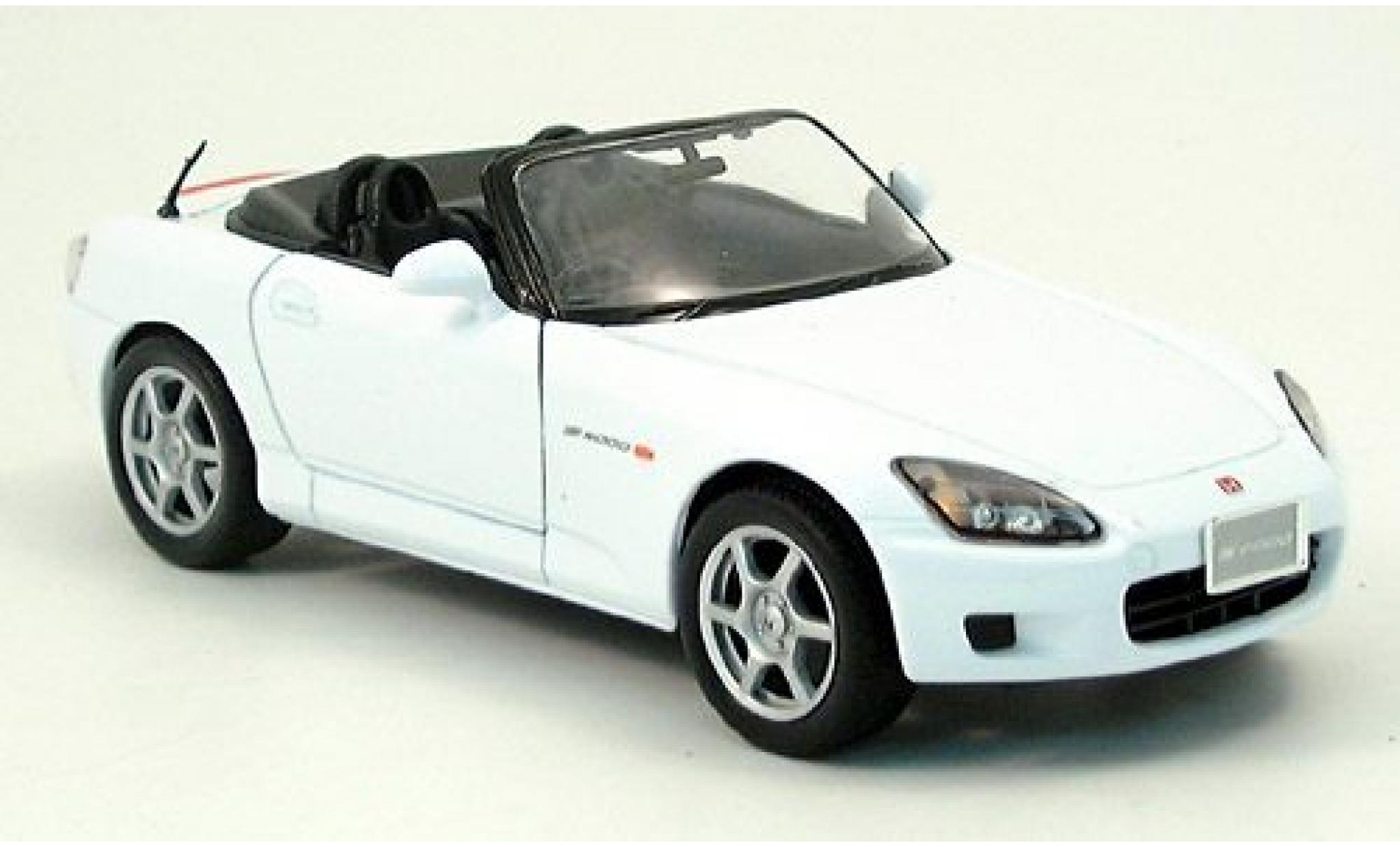 Honda S2000 1/24 Welly wit 2000 1:24 modelauto
