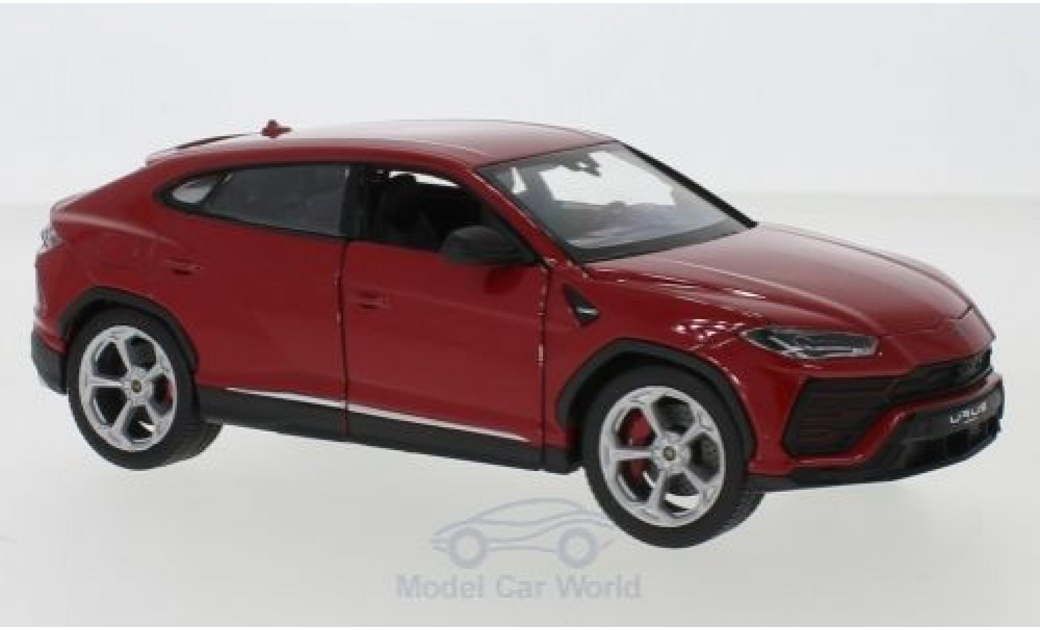 Lamborghini Urus 1/24 Welly rood modelauto