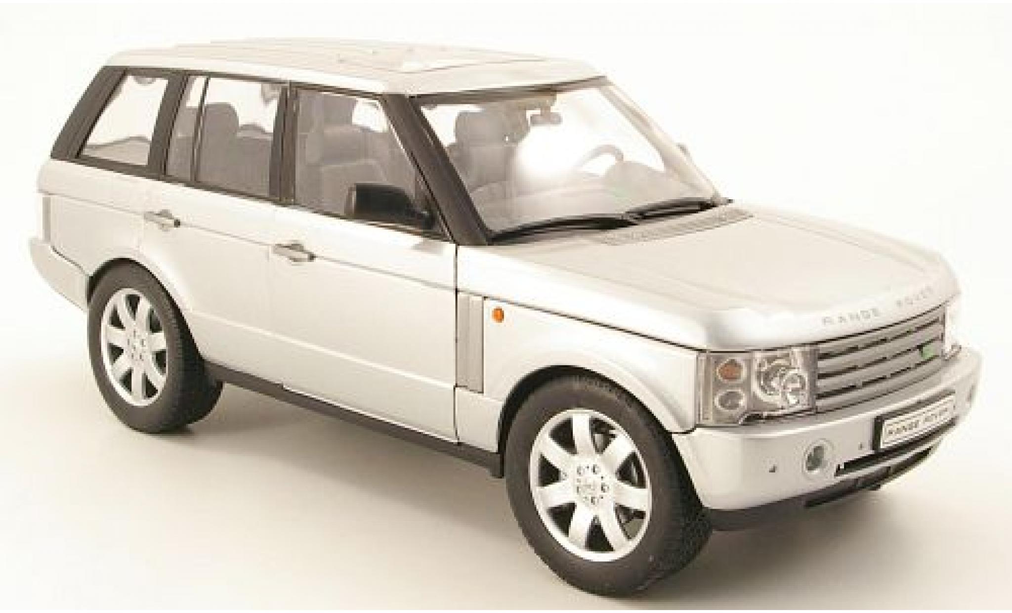 Land Rover Range Rover 1/18 Welly grijs 1:18 modelauto