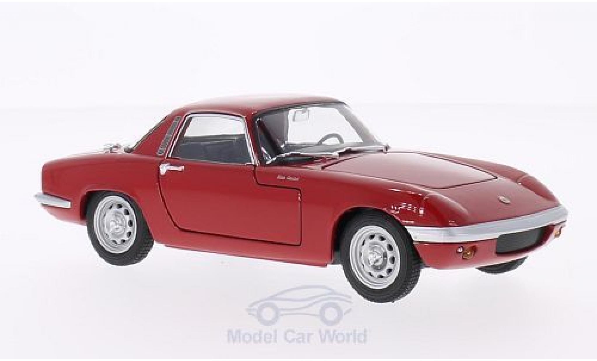 Lotus Elan 1/24 Welly rood 1965 modelauto