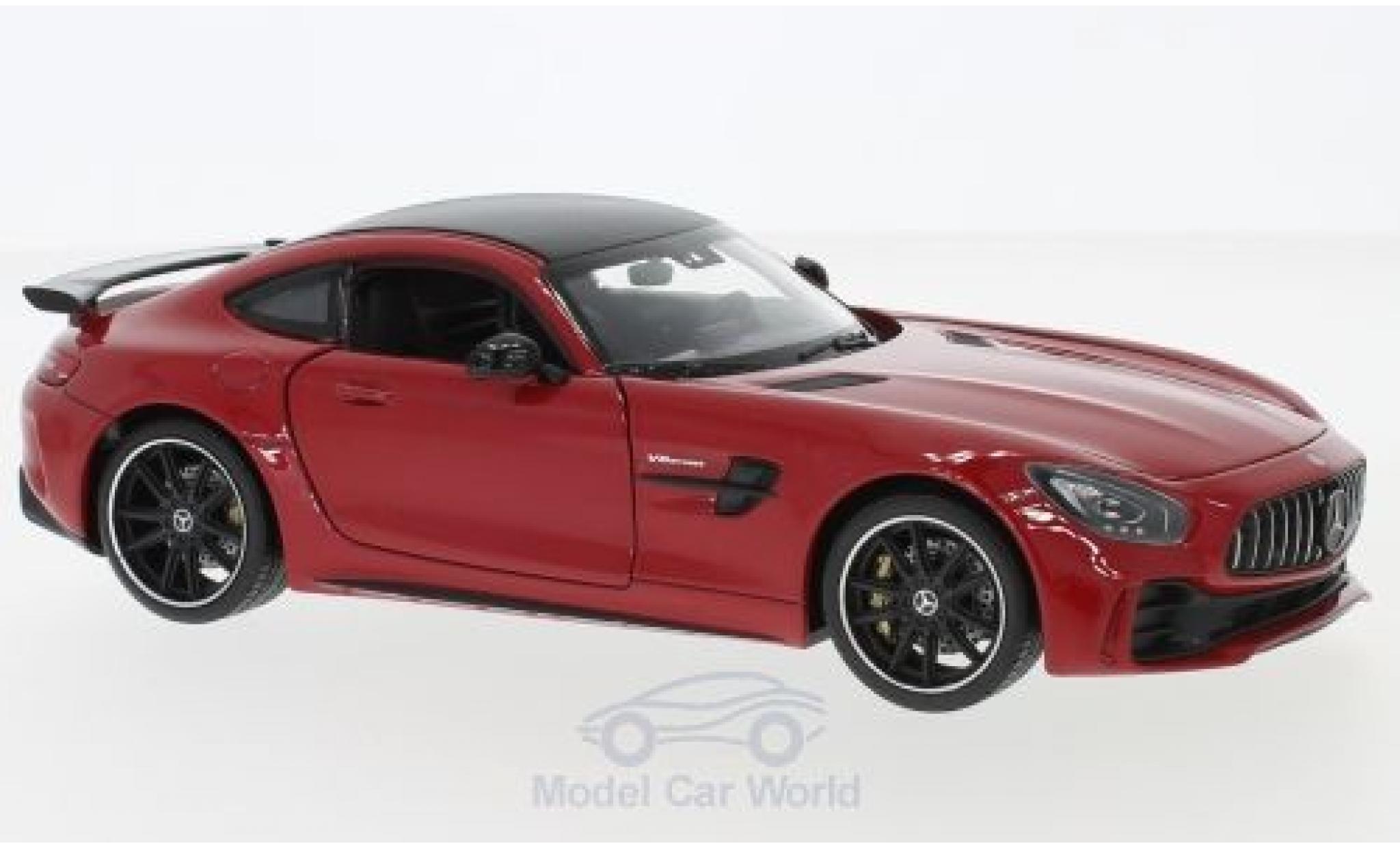 Mercedes AMG GT 1/24 Welly R rood modelauto
