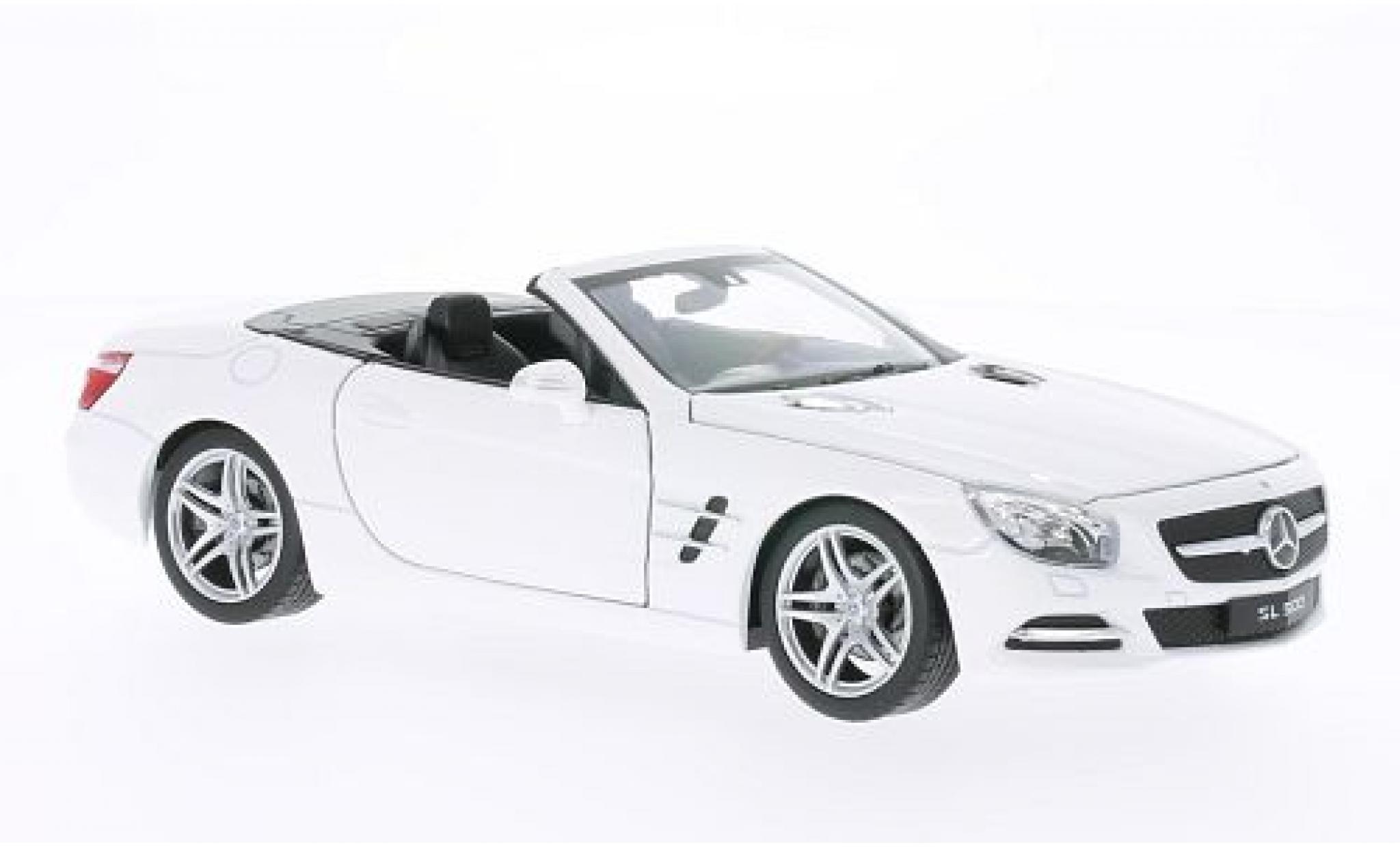 Mercedes Classe SL 1/24 Welly SL 500 (R231) wit 2012 1:24 modelauto