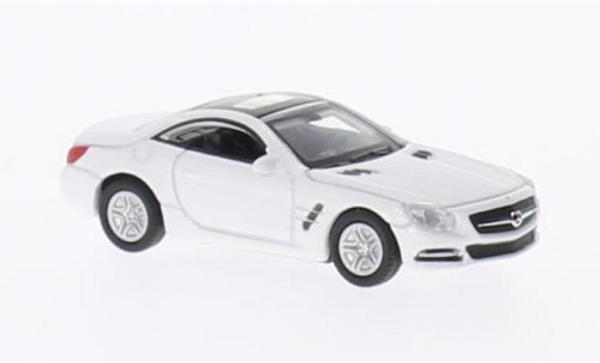 Mercedes Classe SL 1/87 Welly SL500 wit 2012 modelauto