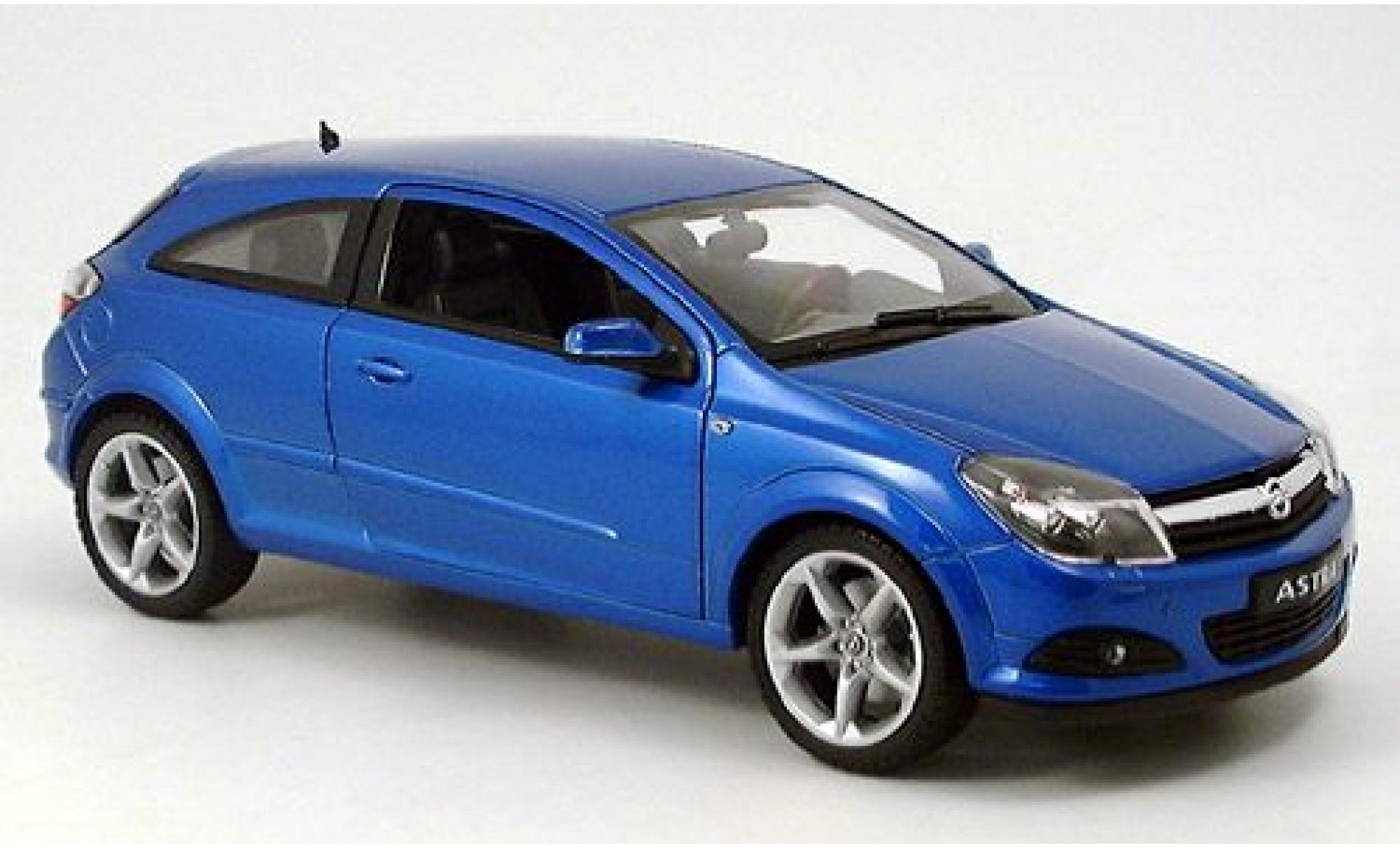 Opel Astra 1/18 Welly GTC met.-blauw 2005 1:18 modelauto
