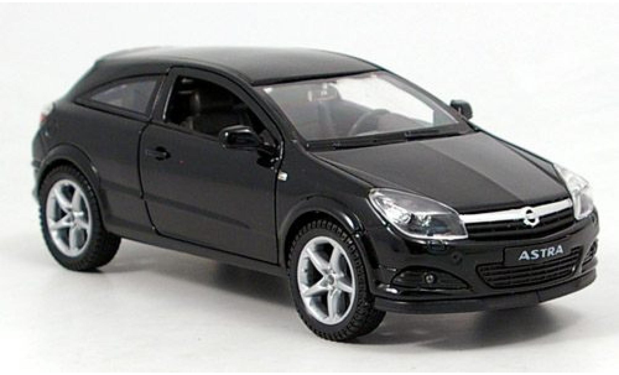 Opel Astra 1/24 Welly GTC zwart 1:24 modelauto
