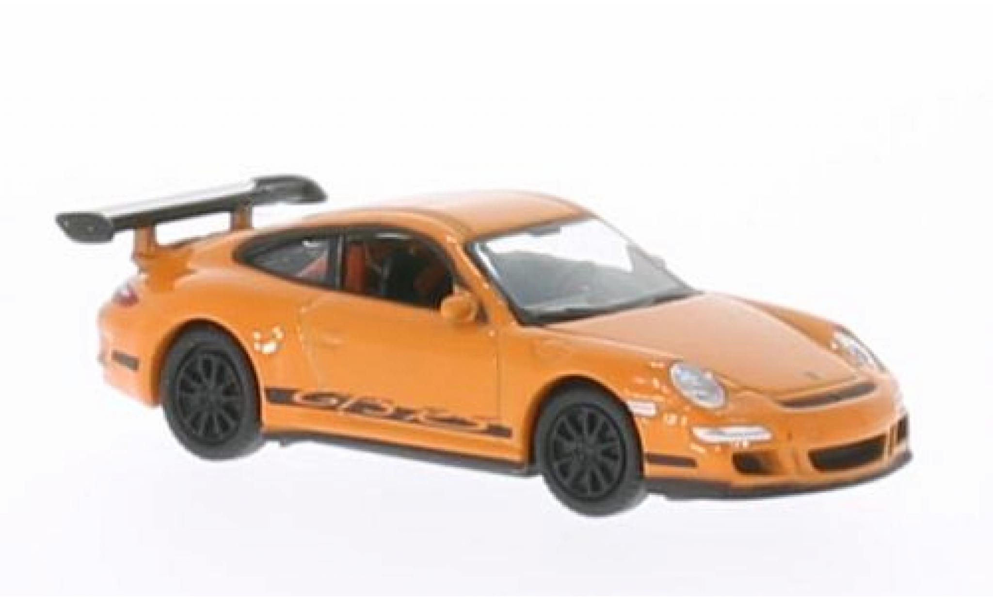 Porsche 997 GT3 RS 1/87 Welly 911 () GT3 RS oranje modelauto