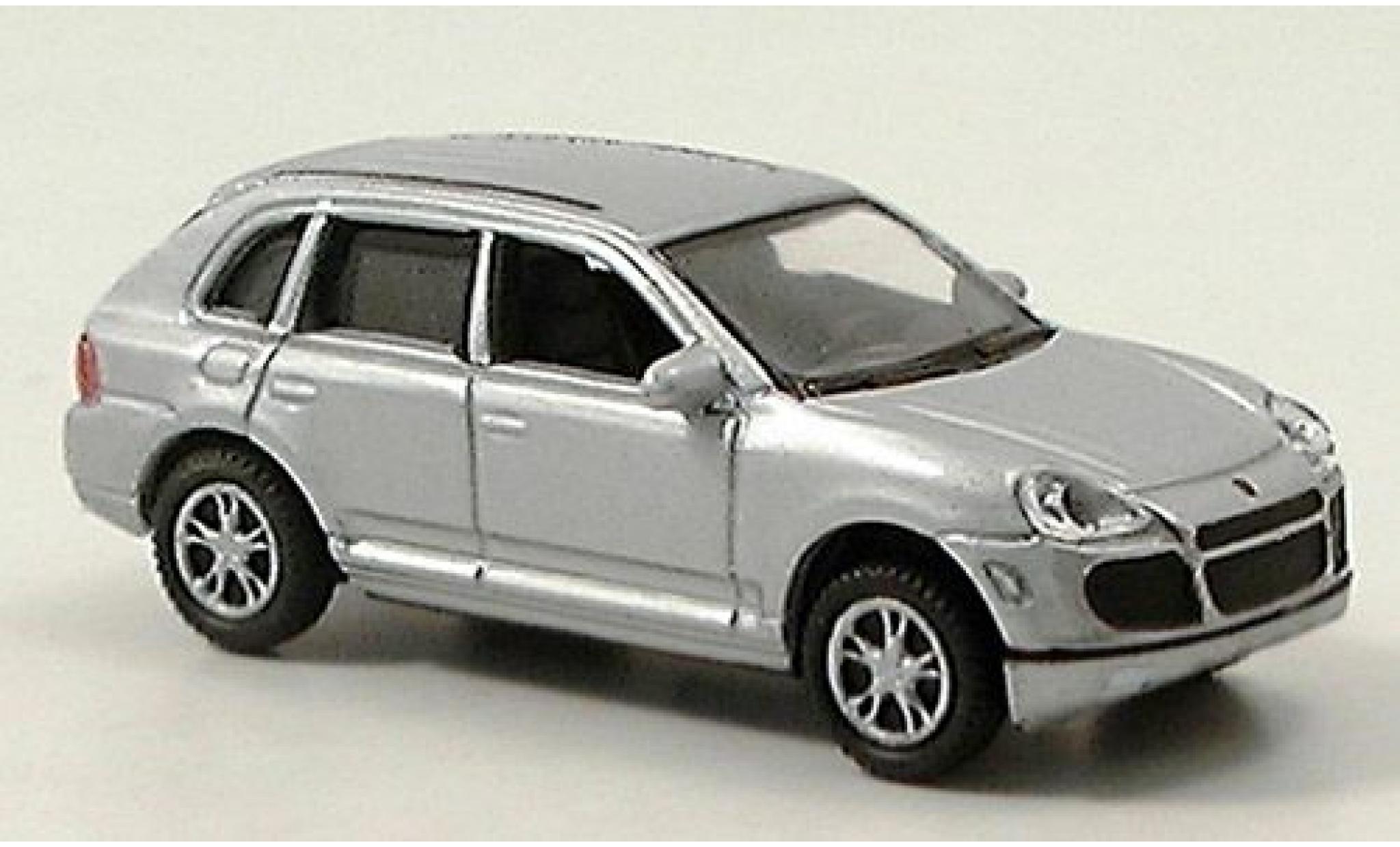Porsche Cayenne Turbo 1/87 Welly grijs 1:87 modelauto
