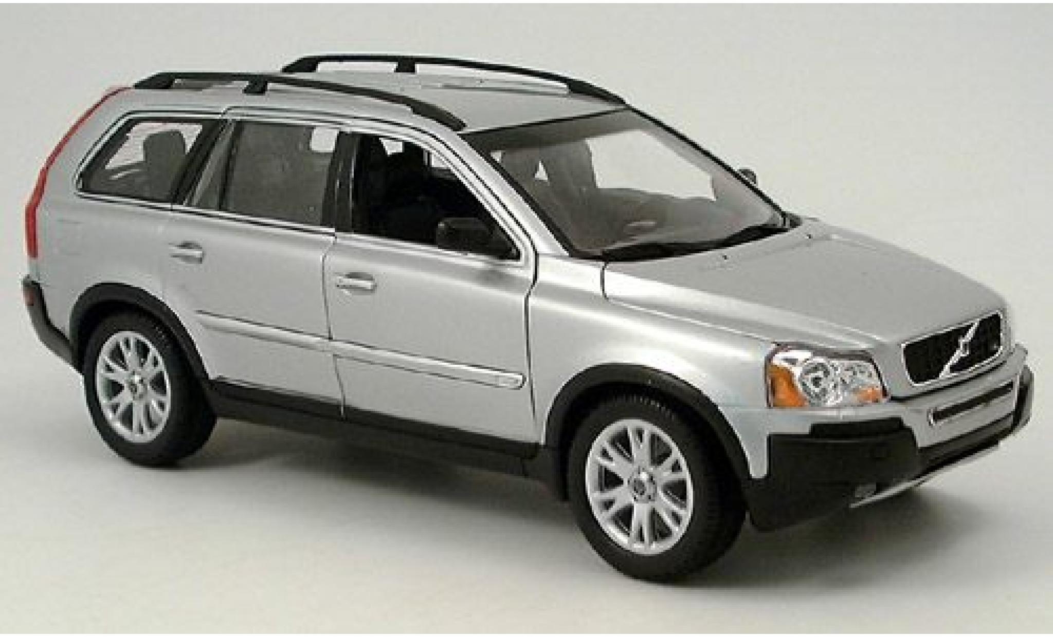 Volvo XC 1/18 Welly 90 grijs 2003 1:18 modelauto