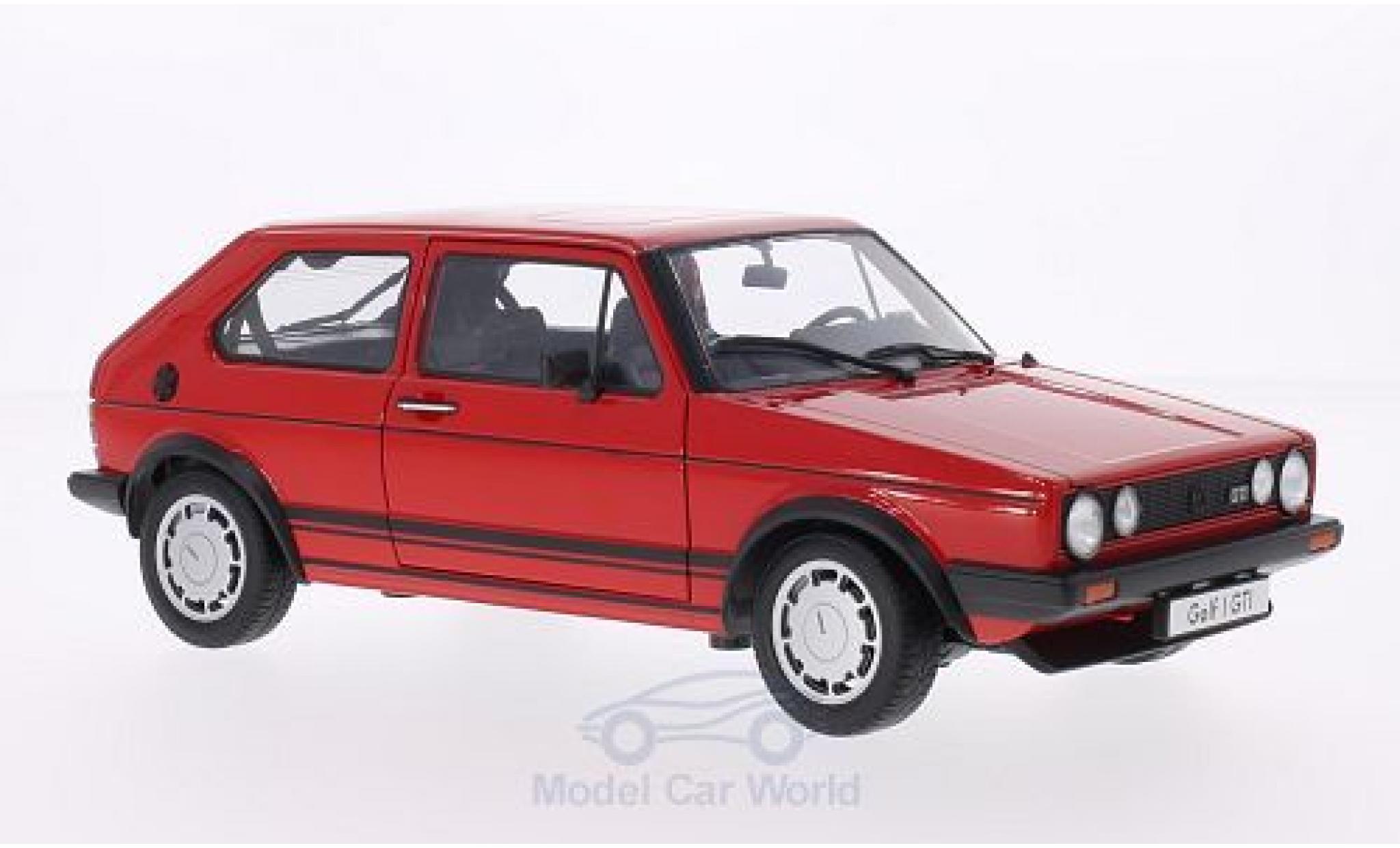 Volkswagen Golf V 1/18 Welly I GTI rood 1982 modelauto