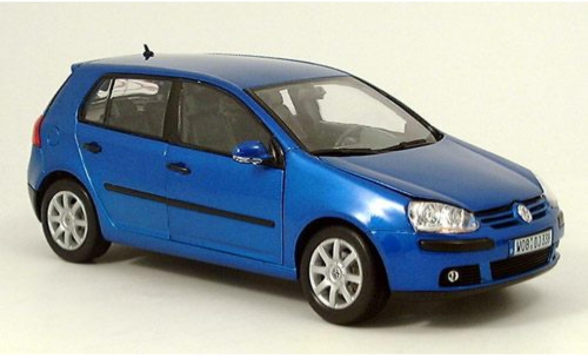 Volkswagen Golf 1/18 Welly V blauw 1:18 modelauto