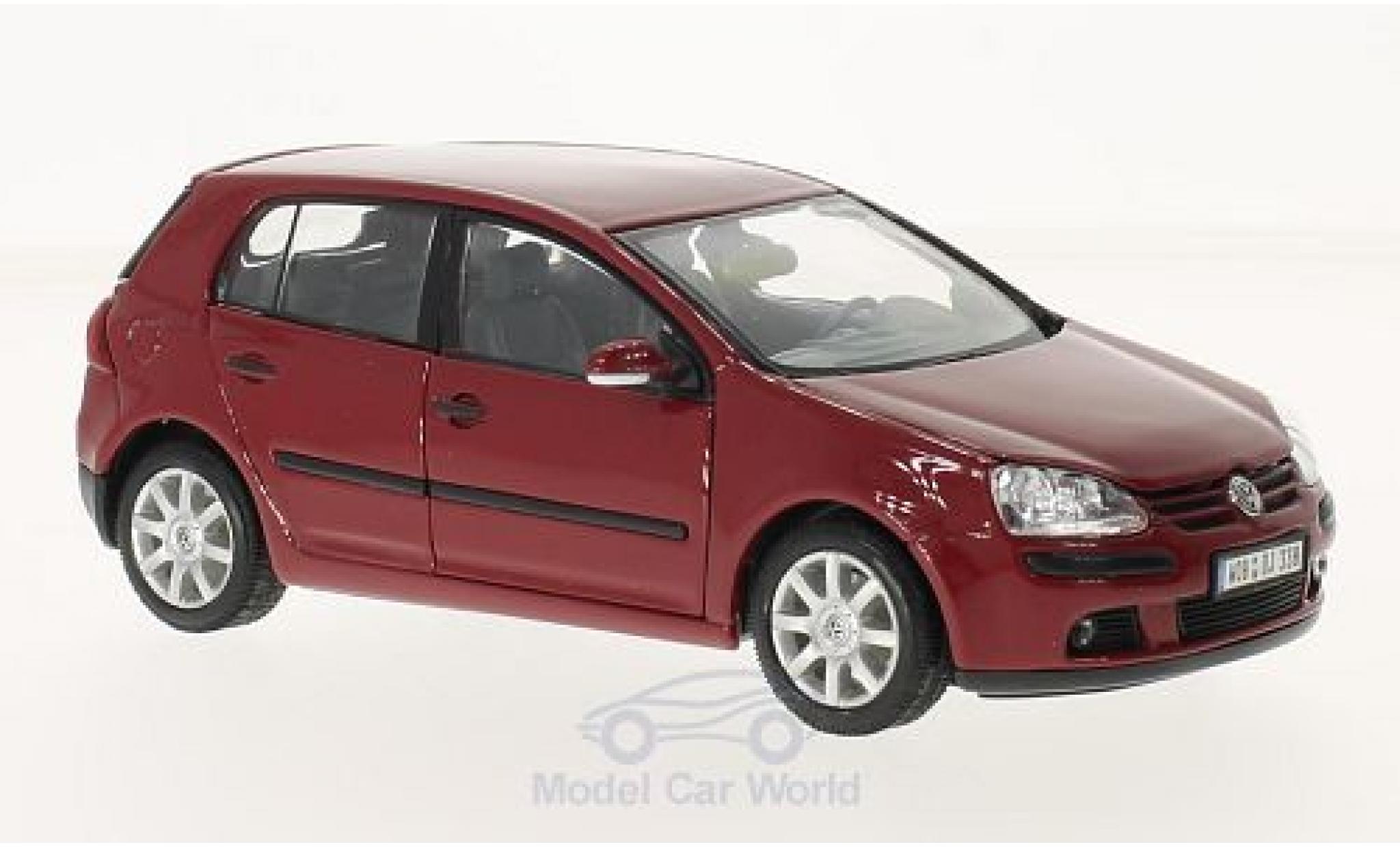 Volkswagen Golf V 1/24 Welly V rood 2004 modelauto