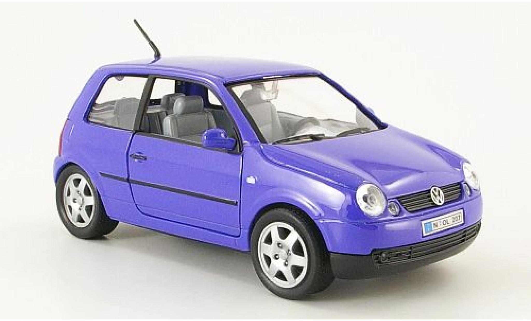 Volkswagen Lupo 1/24 Welly blauw 1:24 modelauto