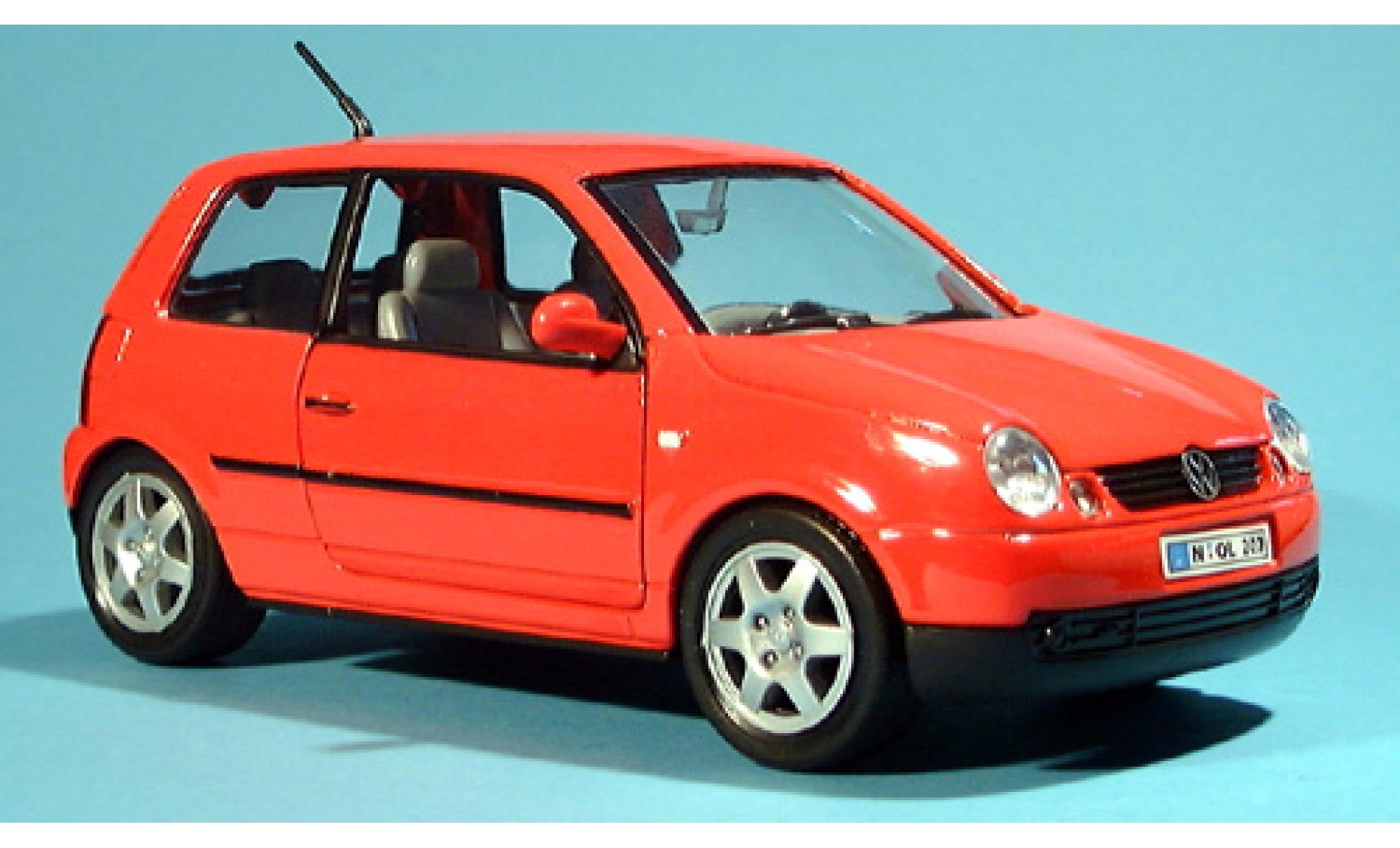 Volkswagen Lupo 1/24 Welly rood 1:24 modelauto