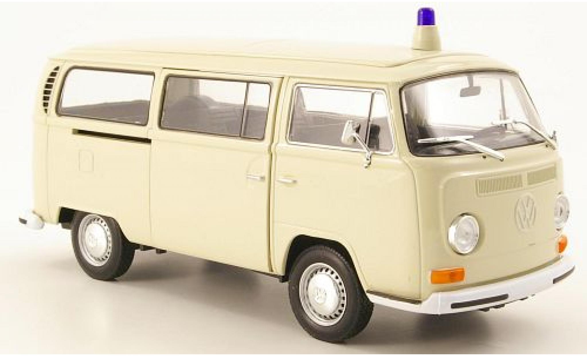 Volkswagen T2 1/24 Welly Bus Ambulance 1972 1:24 modelauto
