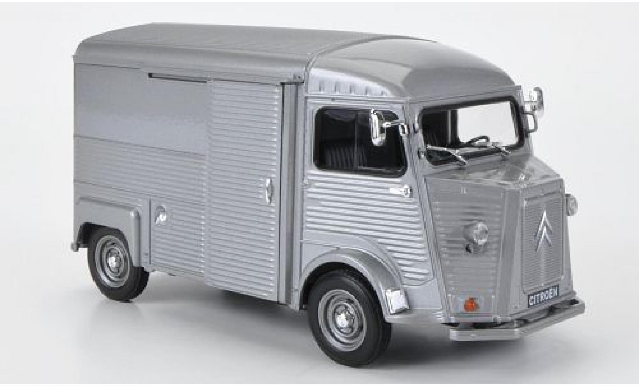 Citroen Type H 1/24 Welly metallic grijs modelauto