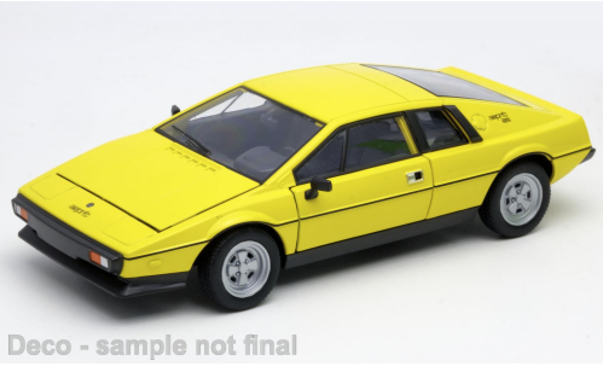 Lotus Esprit 1/24 Welly Type 79 geel modelauto