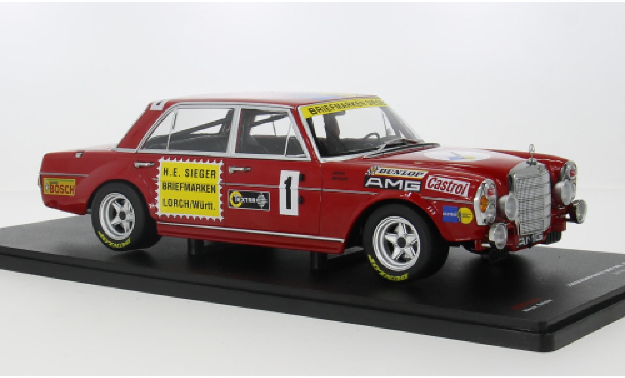 Mercedes 300 1/18 Werk83 SEL 6.8 24h N&uuml;rburgring 1972 Hannen Alt #1 1:18 modelauto