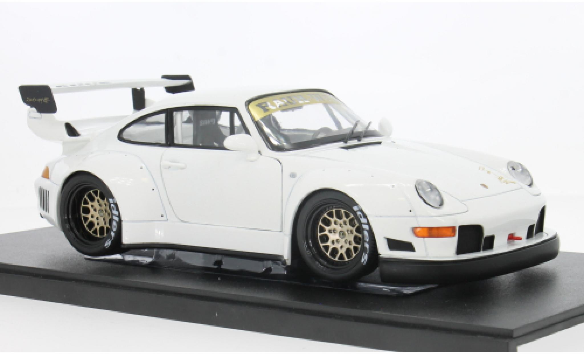 Porsche 993 RWB 1/18 Werk83 911  Osechi G2.2 wit 1:18 modelauto