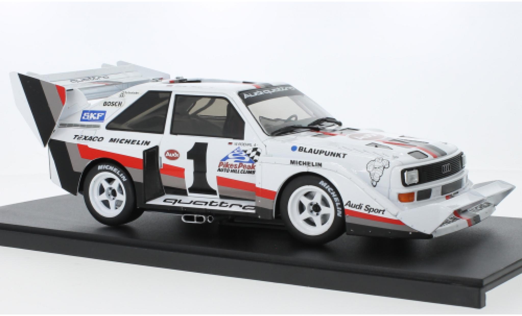 Audi Sport Quattro 1/18 Werk83 Sport quattro S1 E2 No.1 Pikes Peak 1987 modelauto