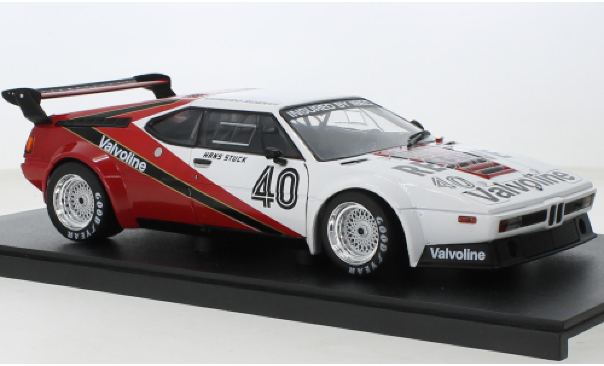 Bmw M1 1/18 Werk83 Procar No.40 Project Four Racing Valvoline Procar 1980 modelauto