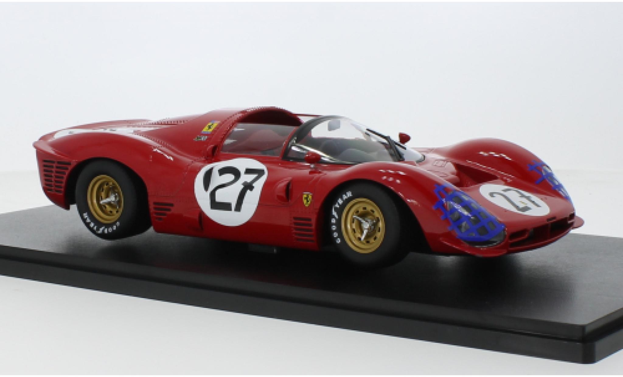 Ferrari 330 1/18 Werk83 P3 Spider RHD No.27 N.A.R.T. 24h Le Mans 1966 modelauto