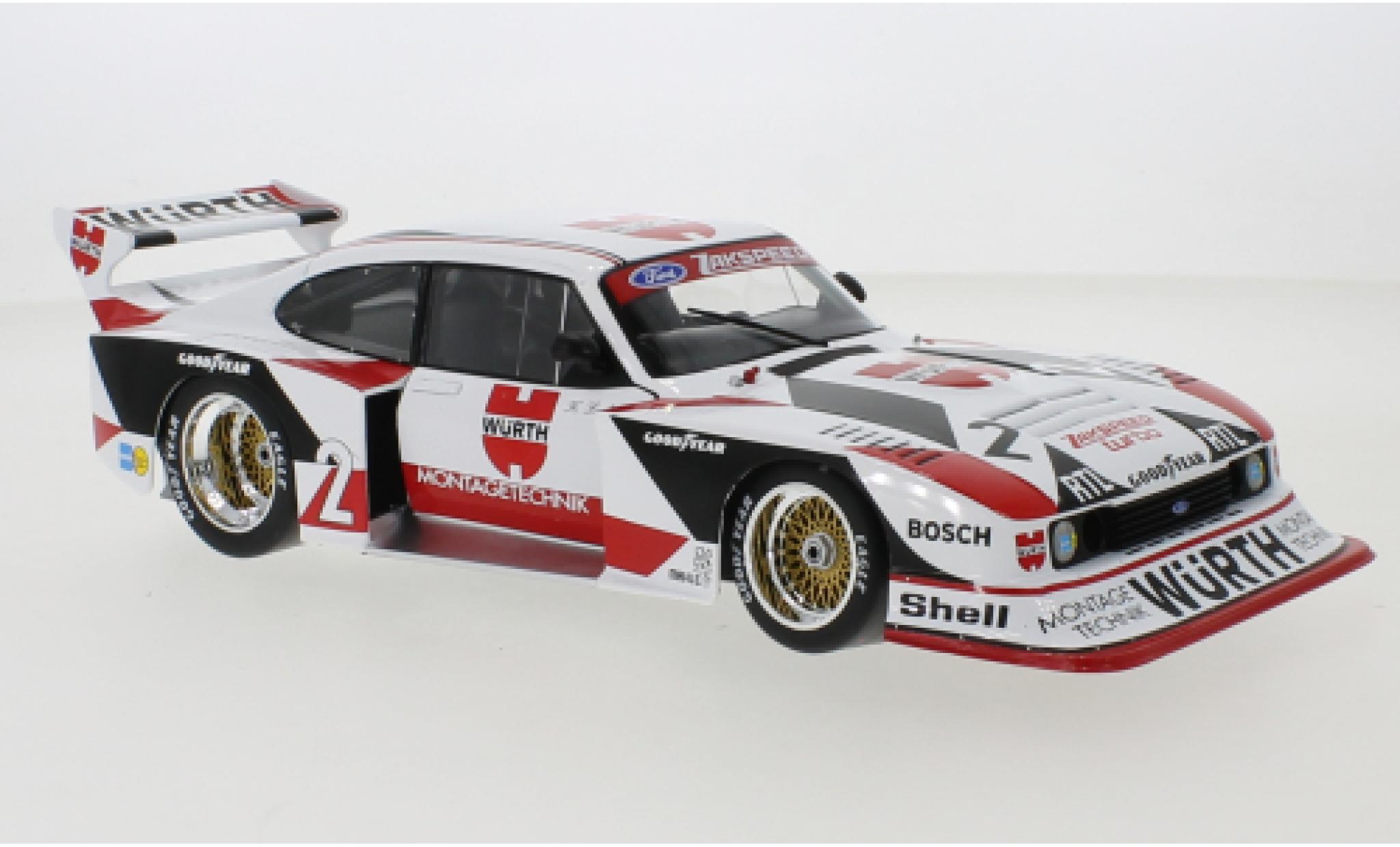 Ford Capri 1/18 Werk83 Turbo Gr.5 No.2 Zakspeed W&uuml;rth DRM 1981 modelauto