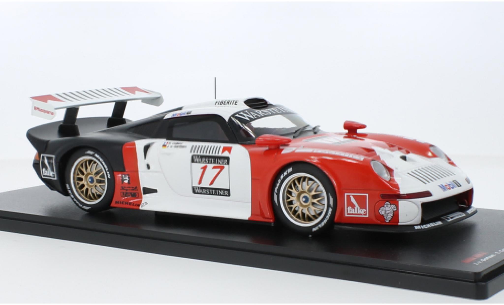 Porsche 996 GT1 1/18 Werk83 911 No.17 JB Racing FIA GT Championship Nuerburgring 1997 modelauto