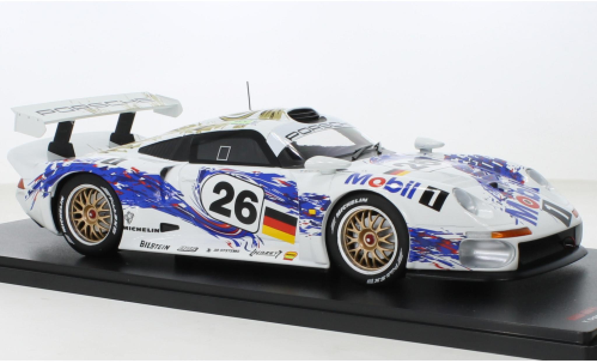 Porsche 993 1/18 Werk83 911 GT1 No.26 AG 24h Le Mans 1996 modelauto