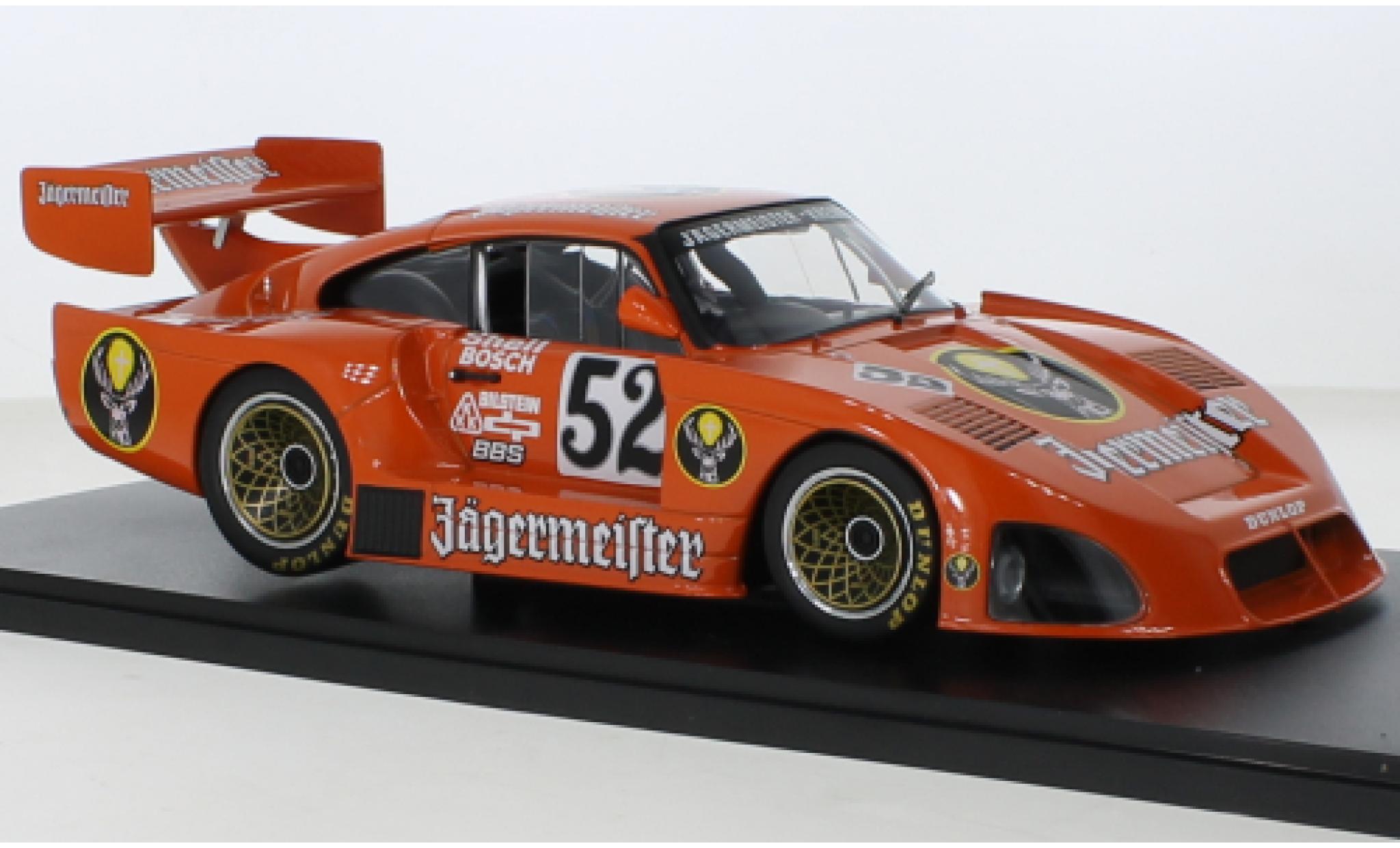 Porsche 935 1981 1/18 Werk83 K4 No.52 Kremer Racing J&auml;germeister DRM Bergischer L&ouml;we Zolder modelauto
