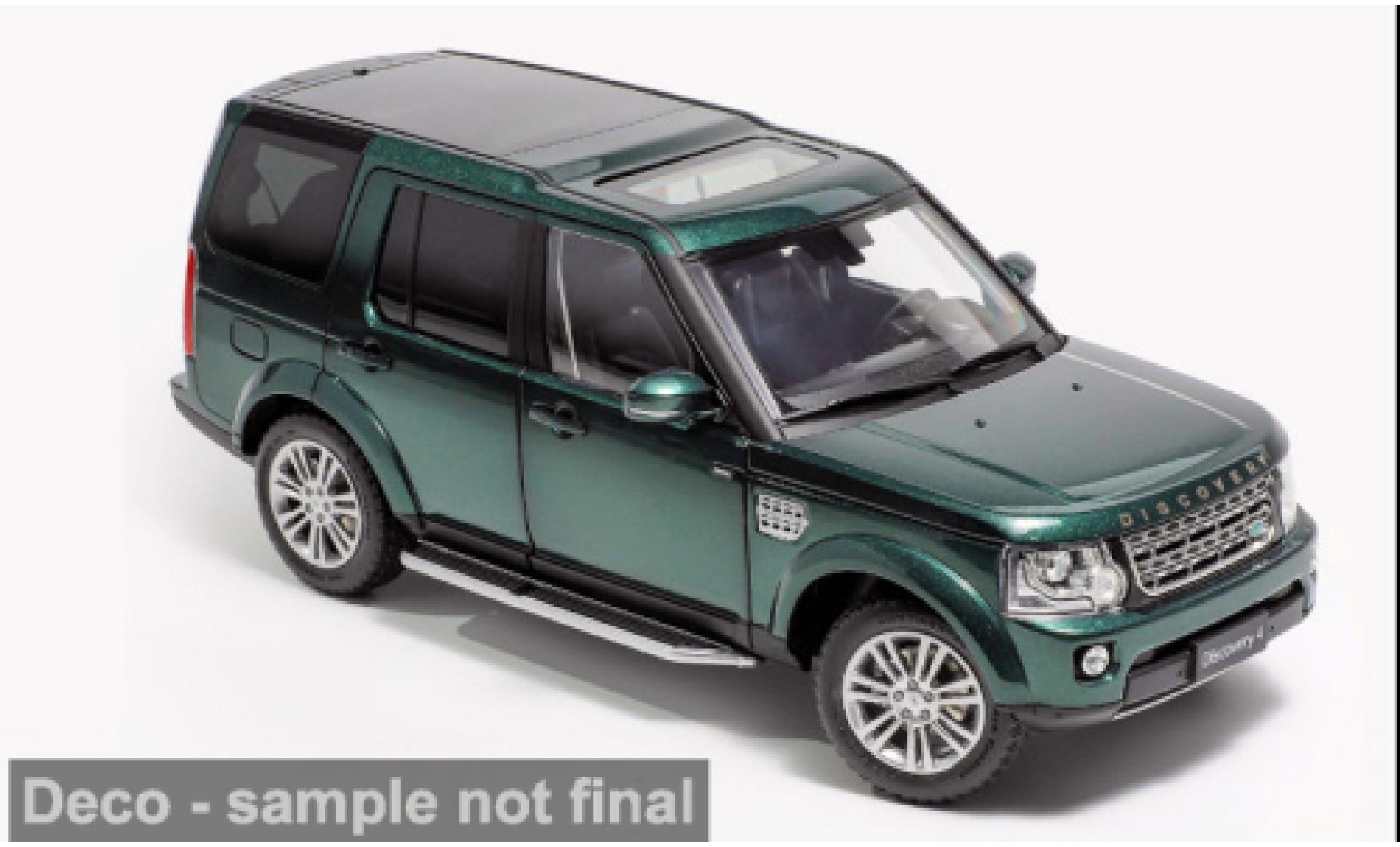 Land Rover Range Rover 1/18 WhelArt Discovery 4 groen 2009 1:18 modelauto