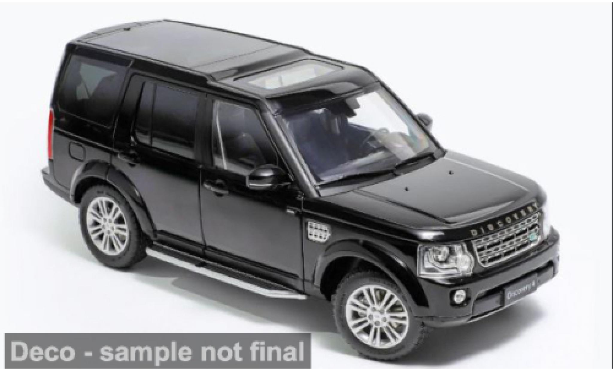 Land Rover Range Rover 1/18 WhelArt Discovery 4 zwart 2009 1:18 modelauto