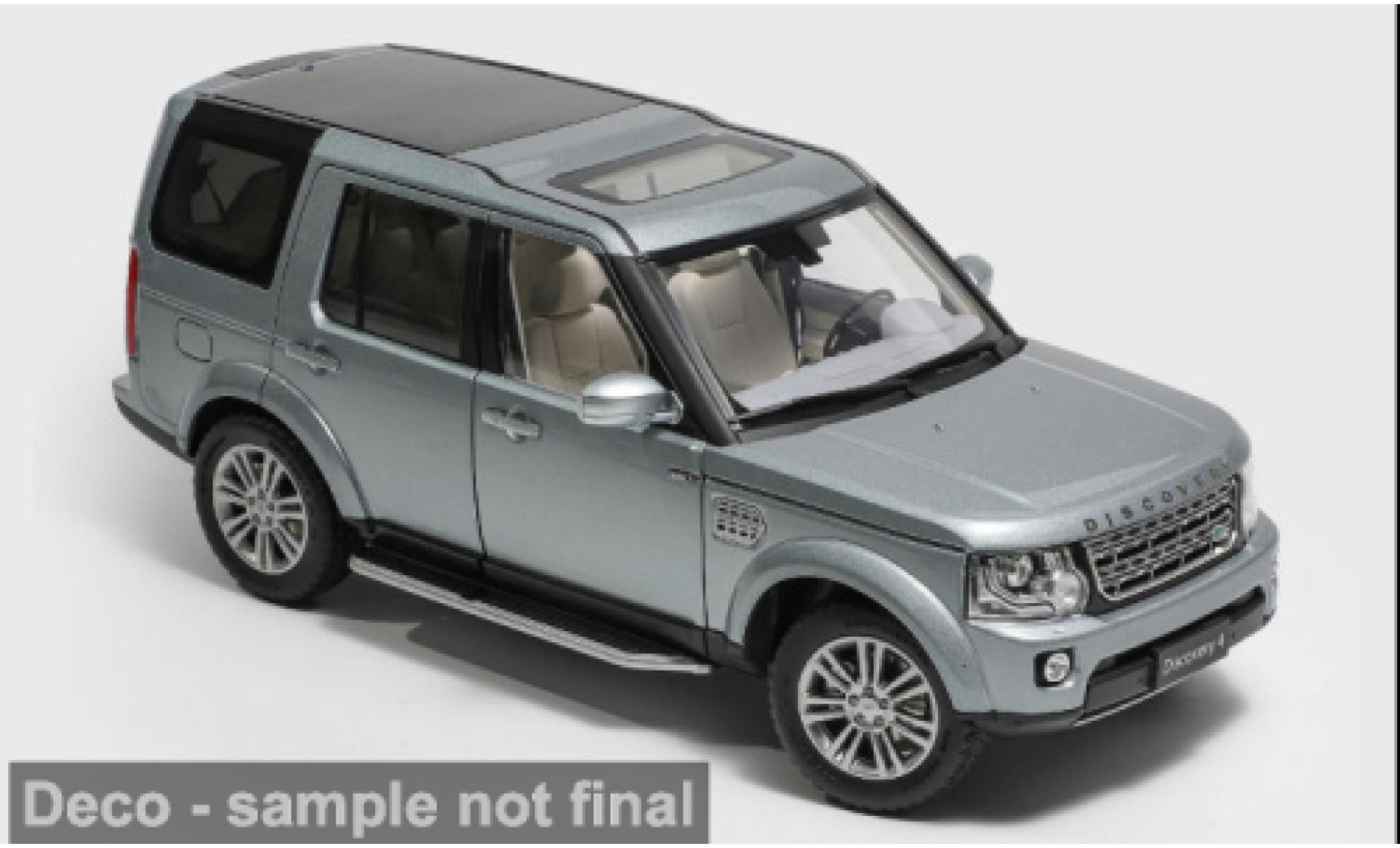 Land Rover Range Rover 1/18 WhelArt Discovery 4 grijs 2009 1:18 modelauto